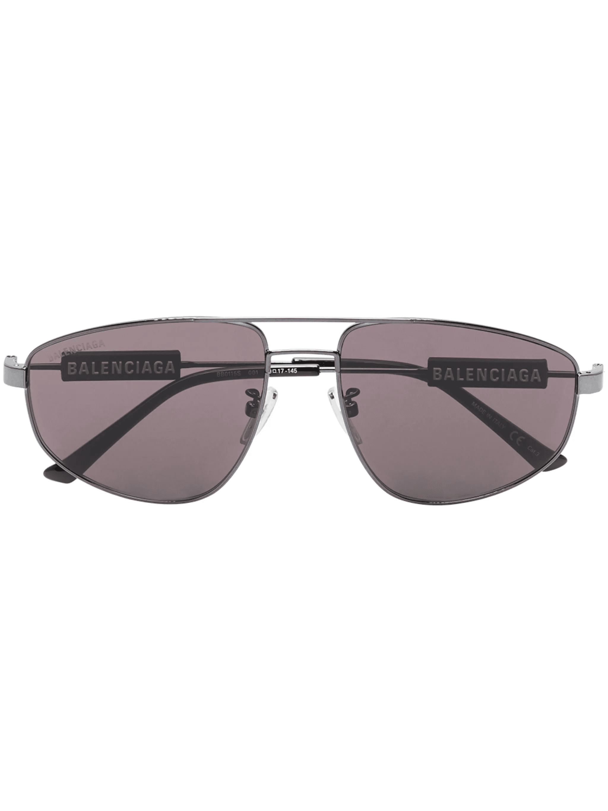 double-bridge pilot-frame sunglasses - Image 1