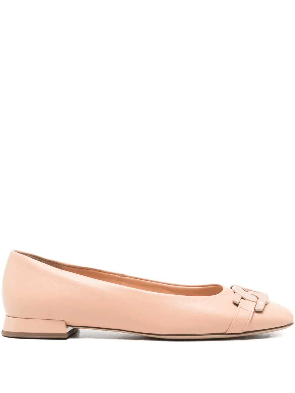 chain-detail ballet flats - Image 1