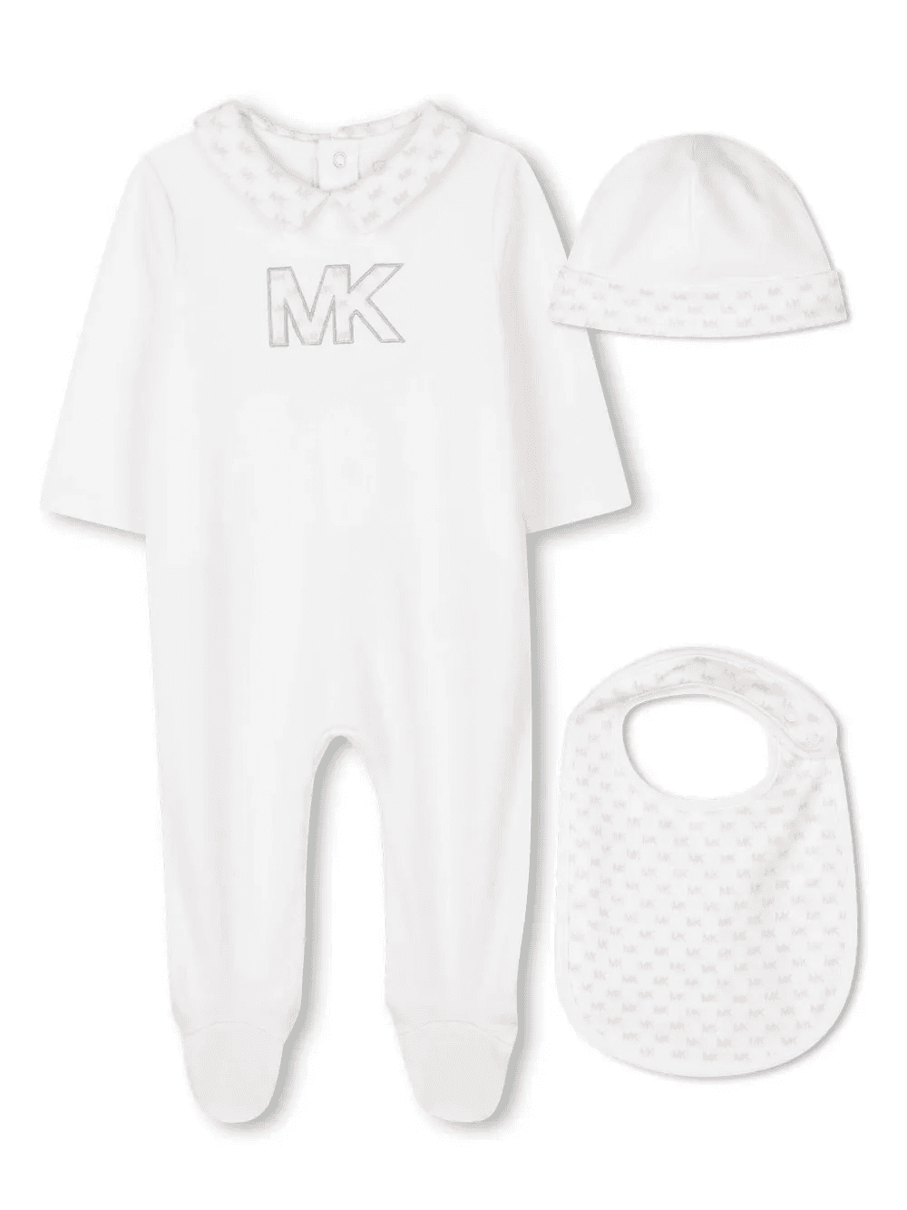 logo-embroidered pyjama set - Image 1
