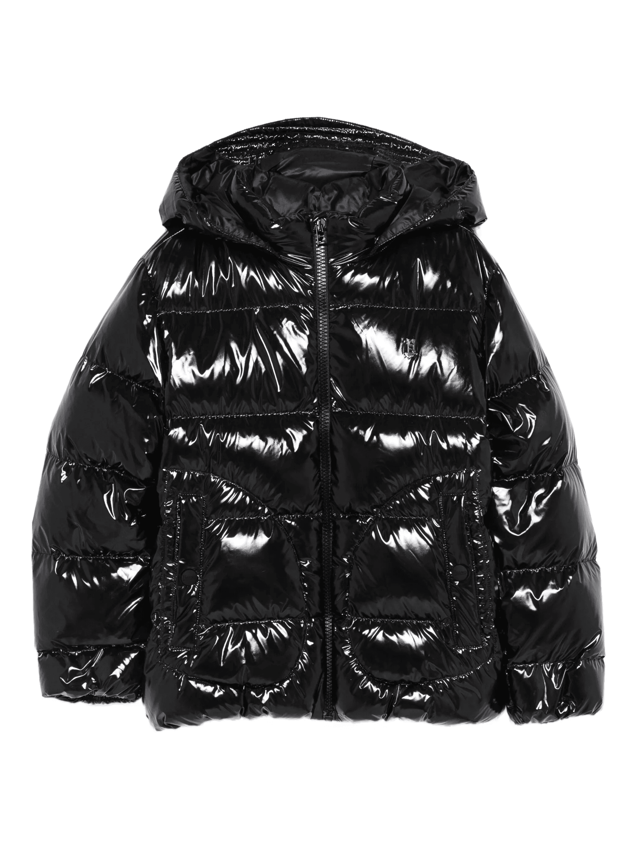 hooded padded jacket - Image 1