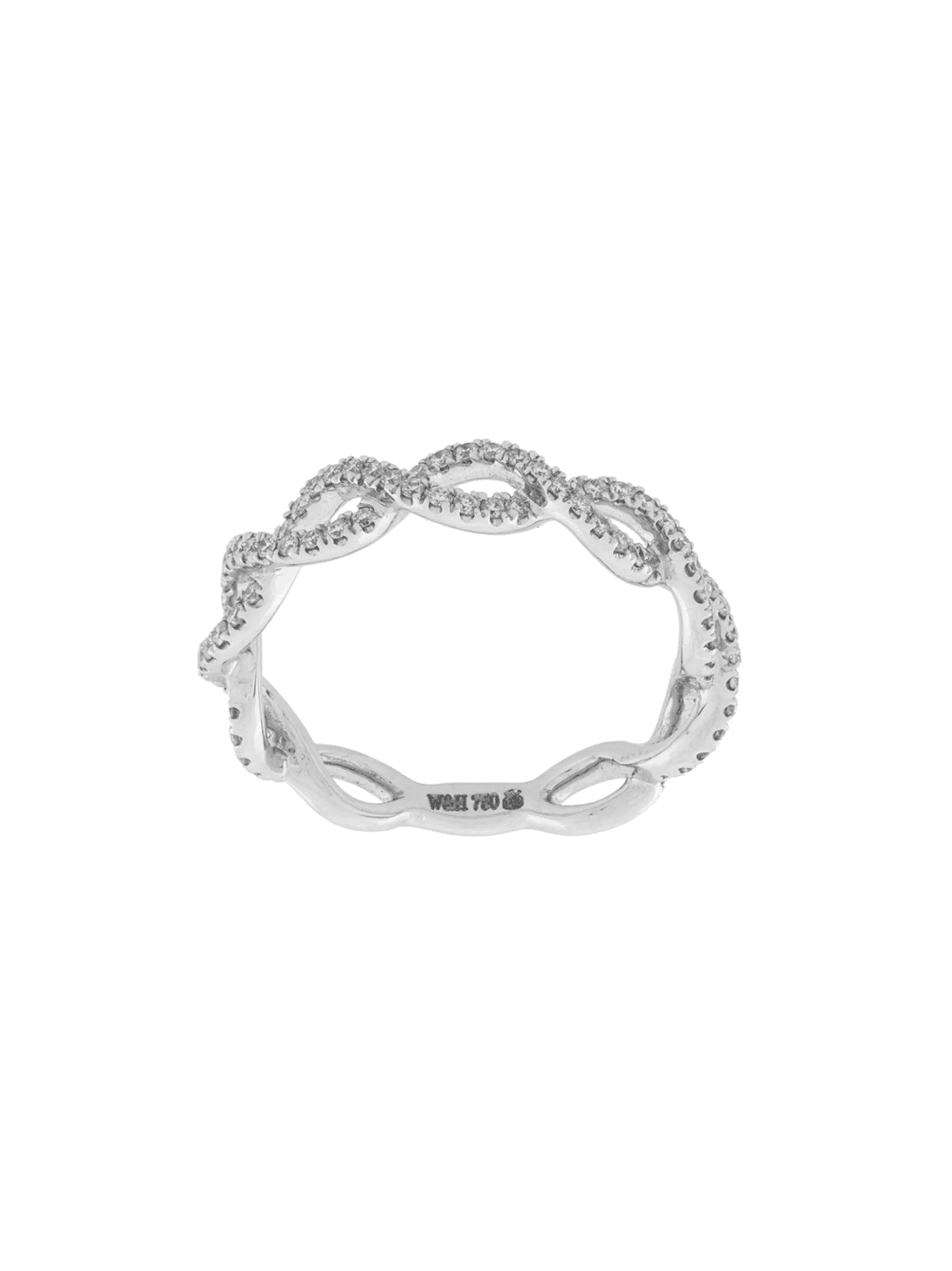 Diamond Ribbon ring - Image 1