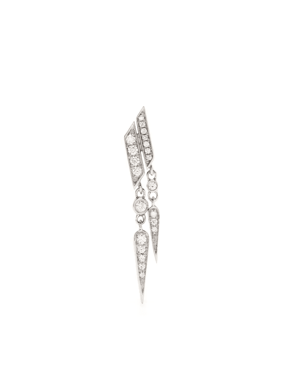 Anyway diamond drop earring - Image 1