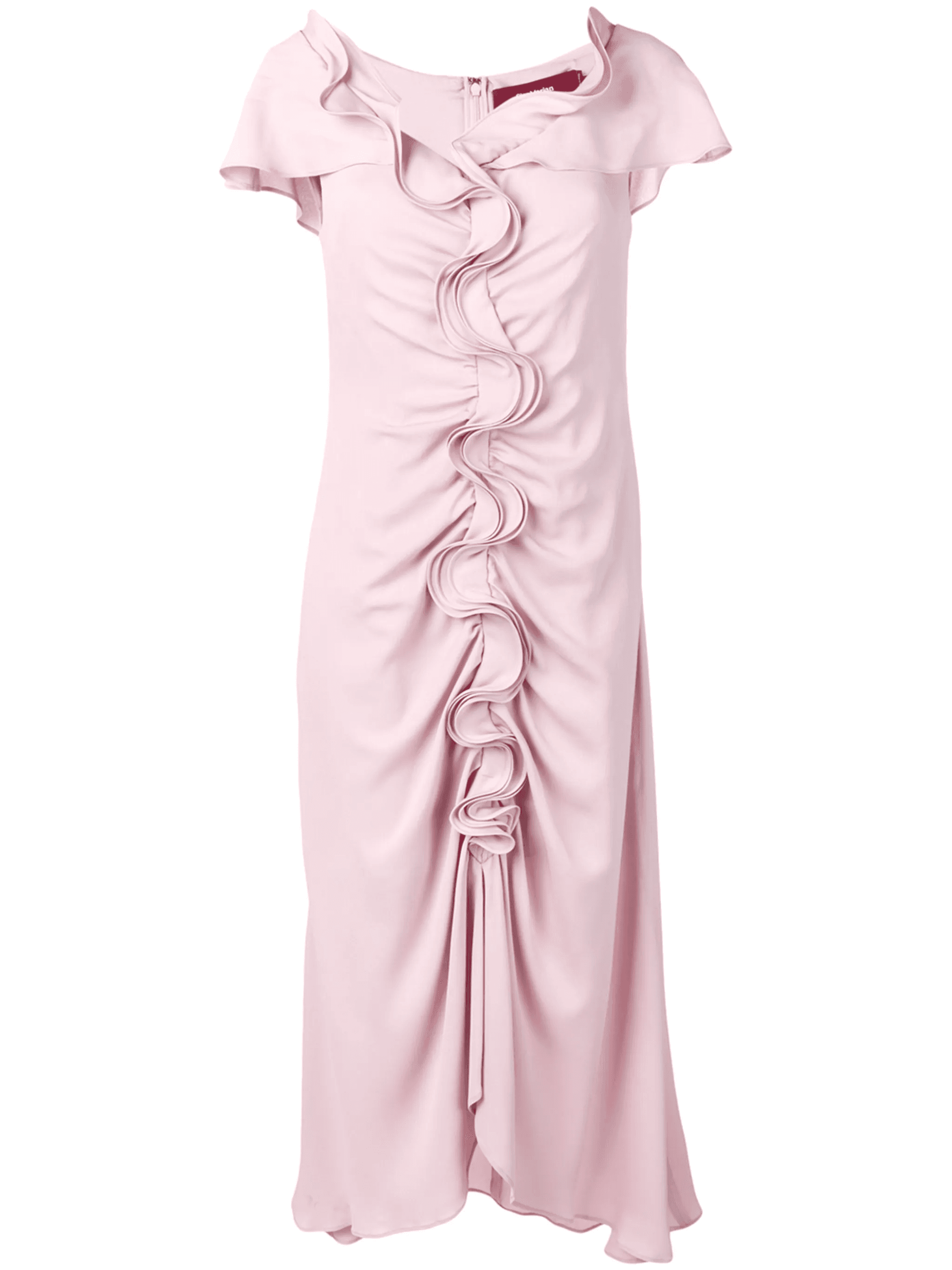 ruffle flared dress - Image 1