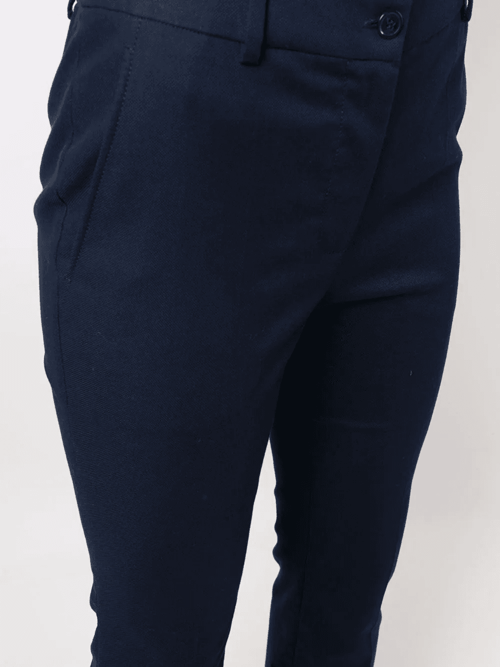 high-rise flared trousers - Image 1