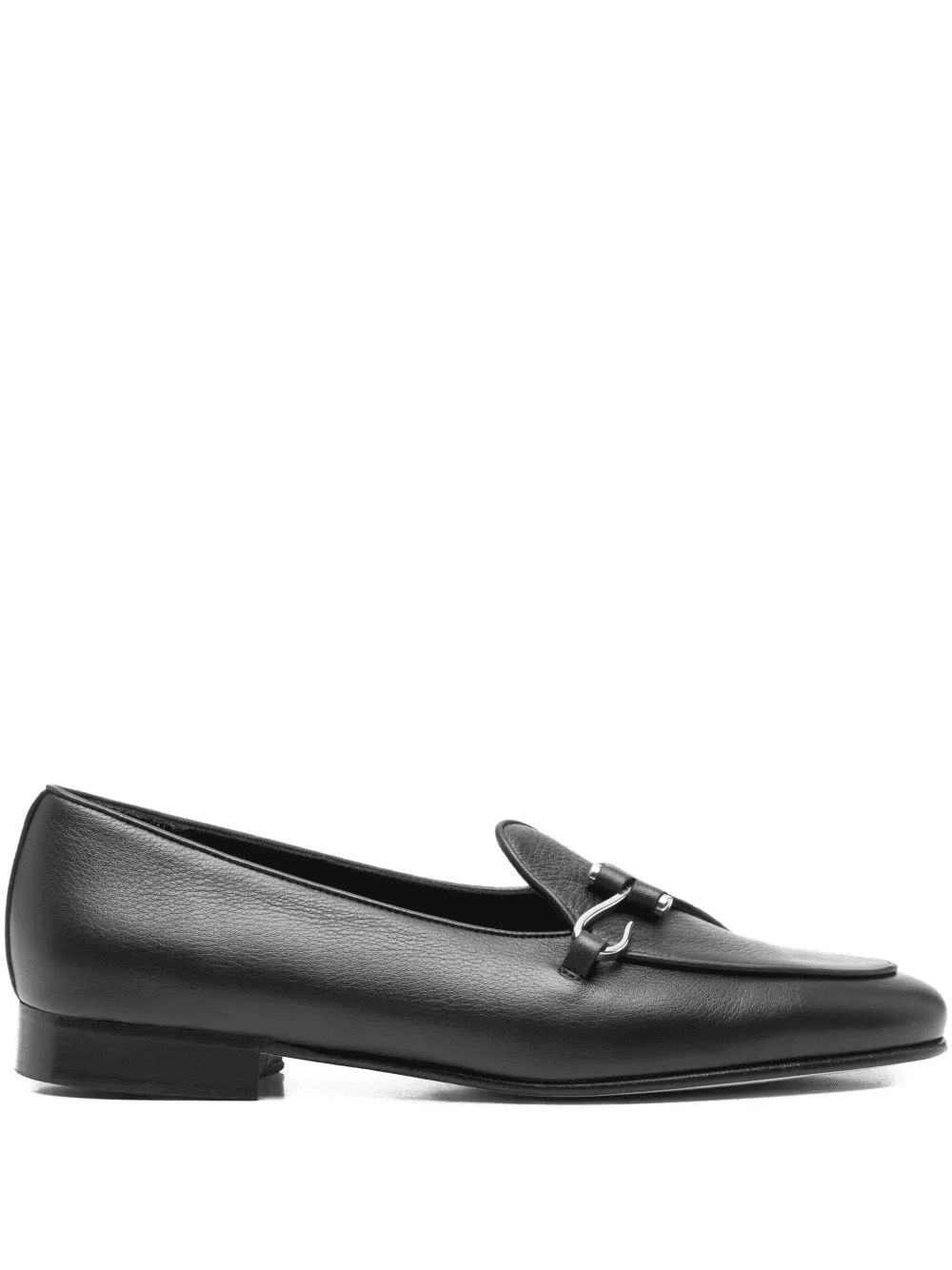 buckle-detail leather loafers - Image 1