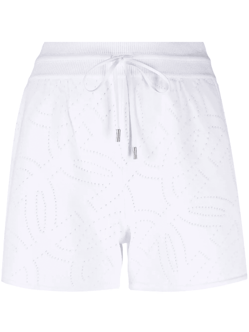 Gancio-perforated shorts - Image 1