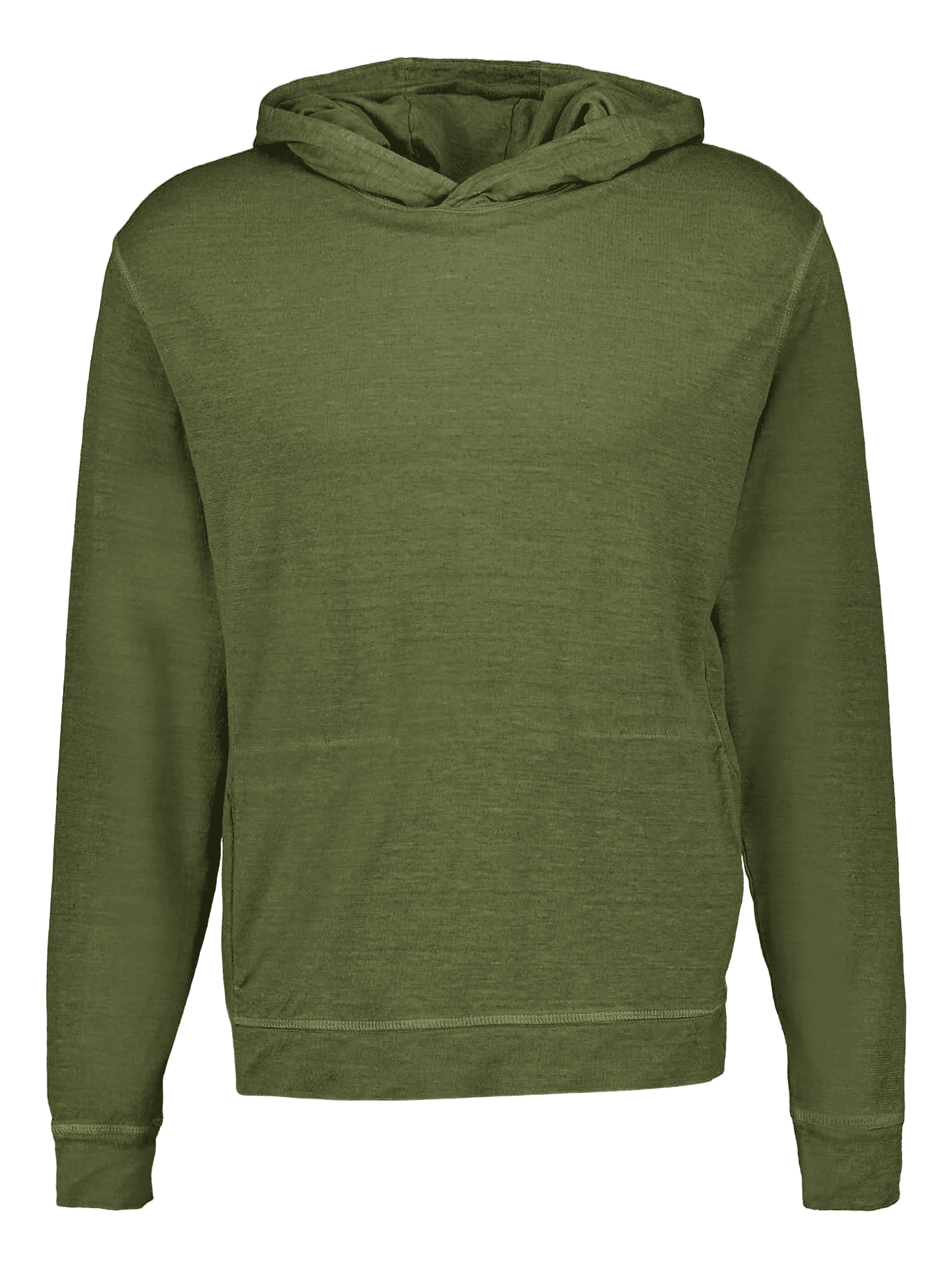 linen-blend hoodie - Image 1