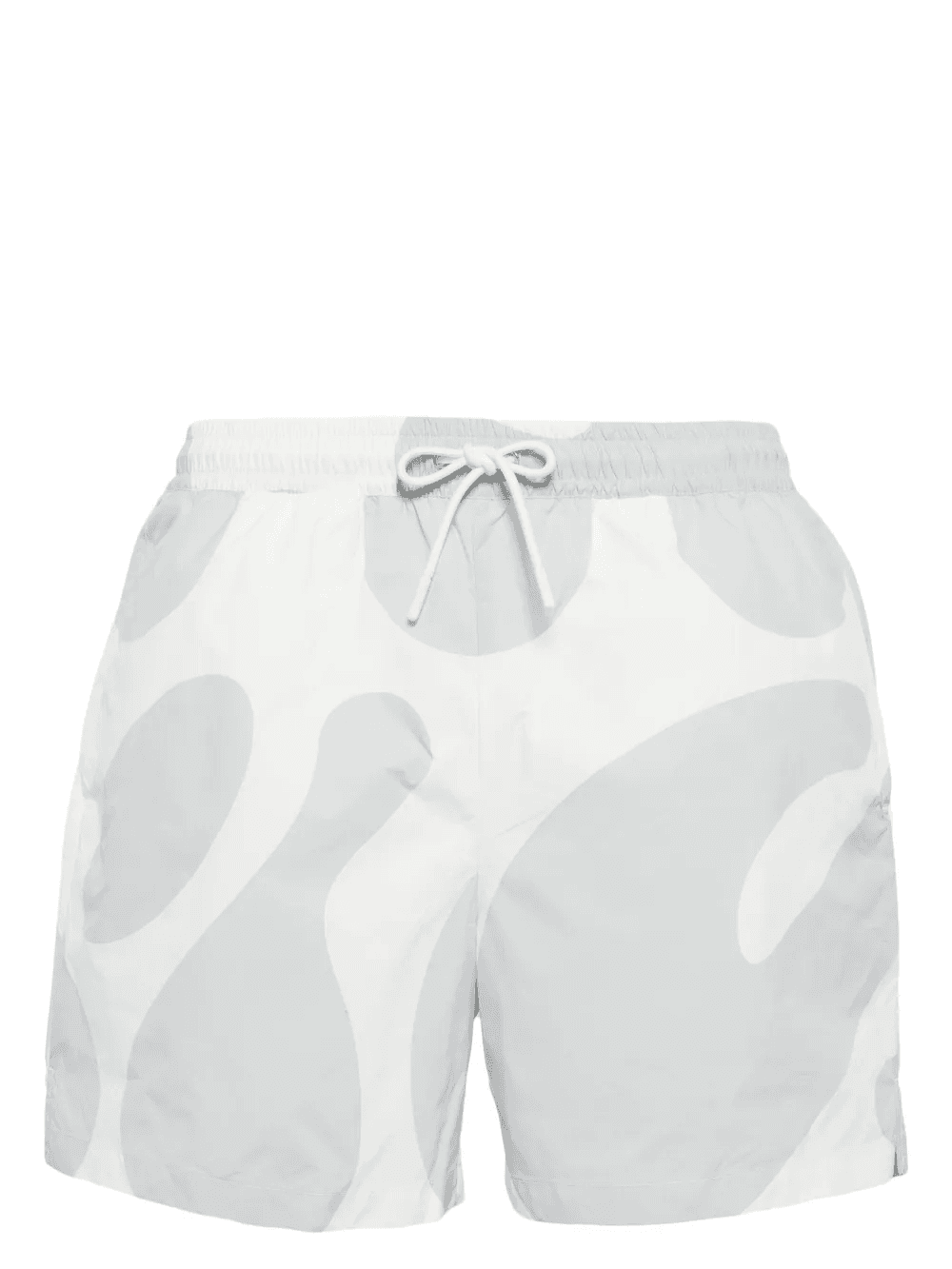 Popir abstract-print deck shorts - Image 1
