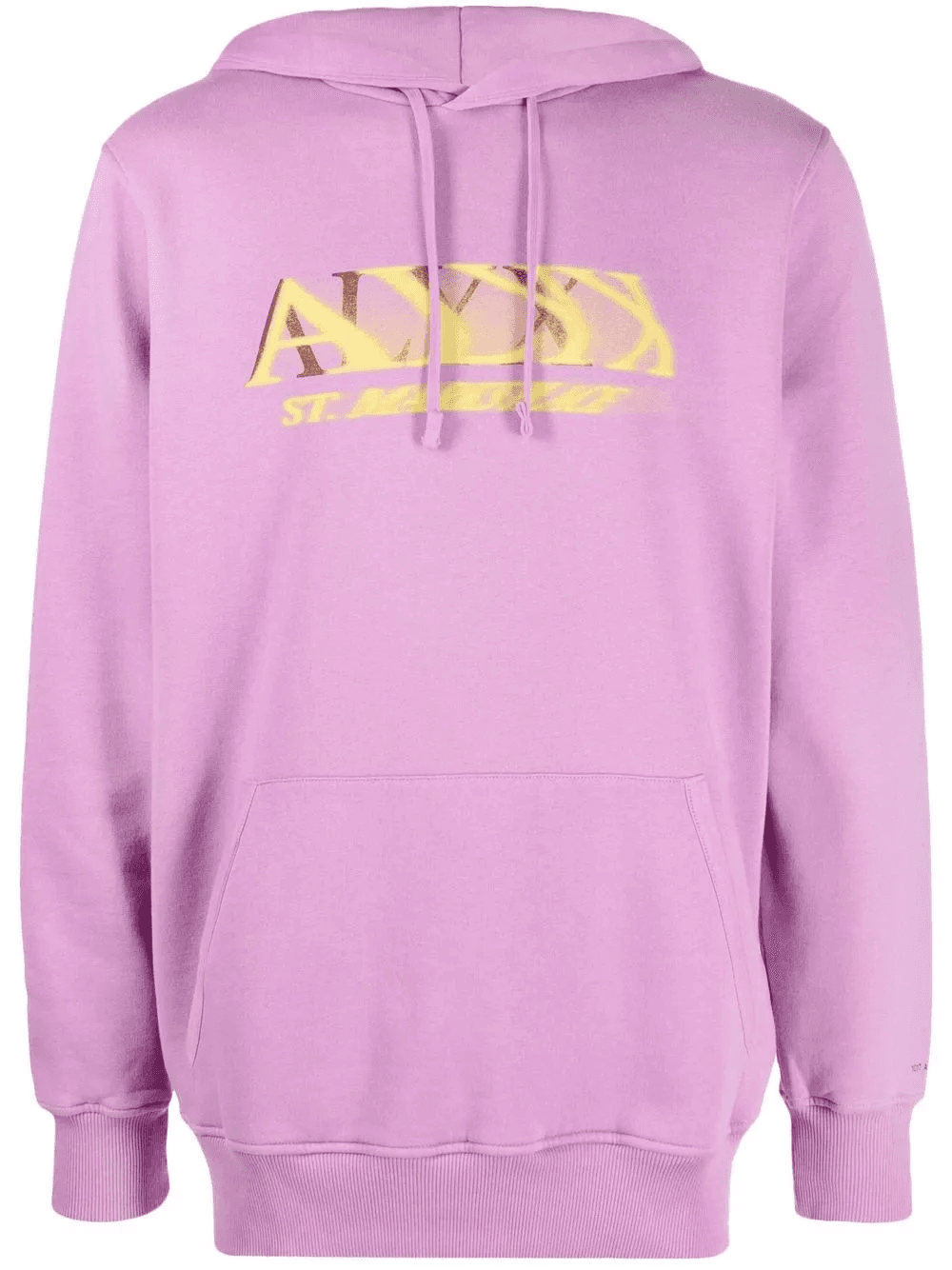 logo-print drawstring hoodie - Image 1