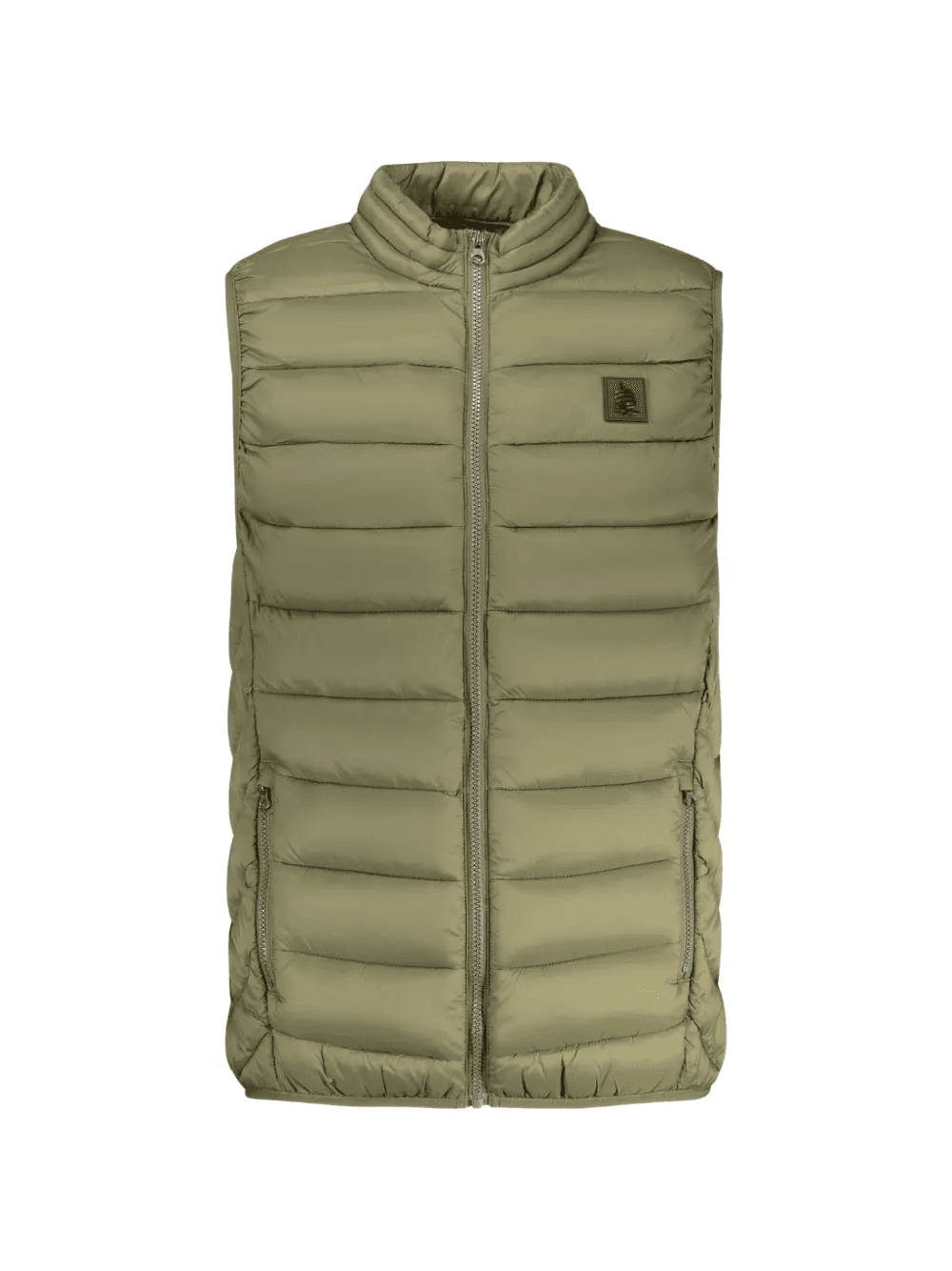 quilted zip-up gilet - Image 1