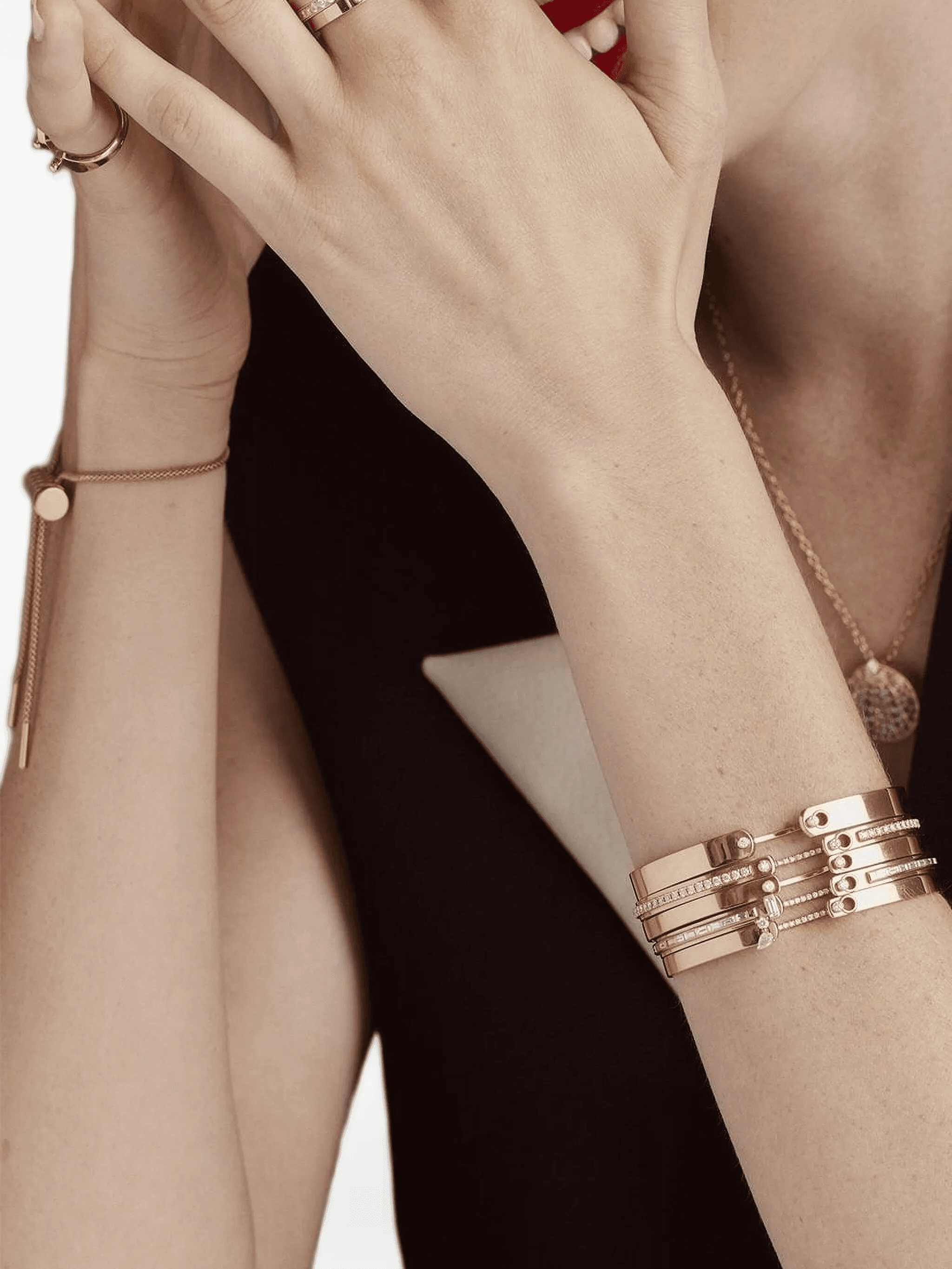 18K white gold Brunch In NY Mood diamond bracelet - Image 1