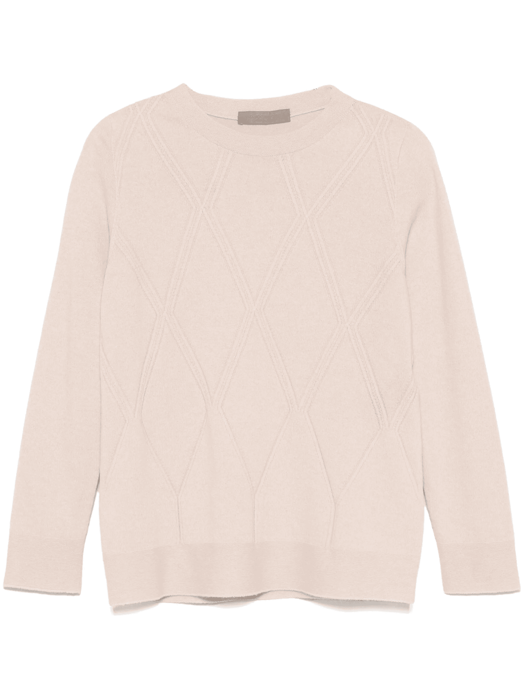 argyle-knit sweater - Image 1