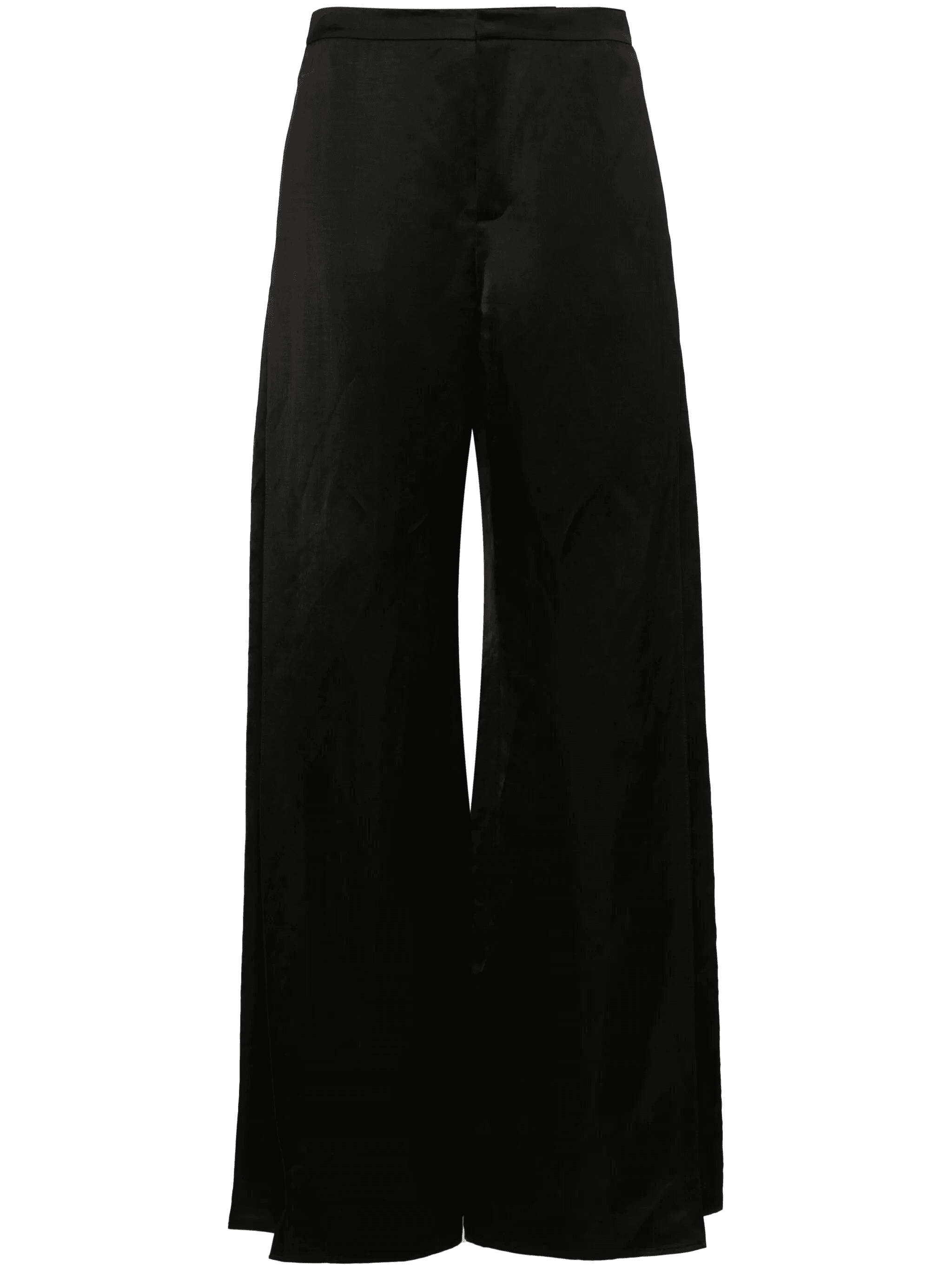 satin wide-leg trousers - Image 1