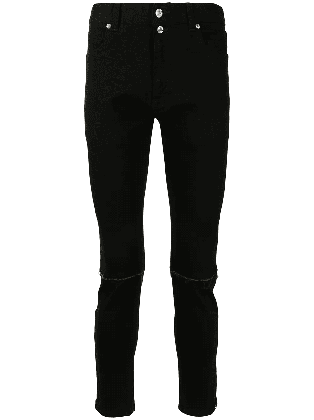 zip-ankles slim jeans - Image 1