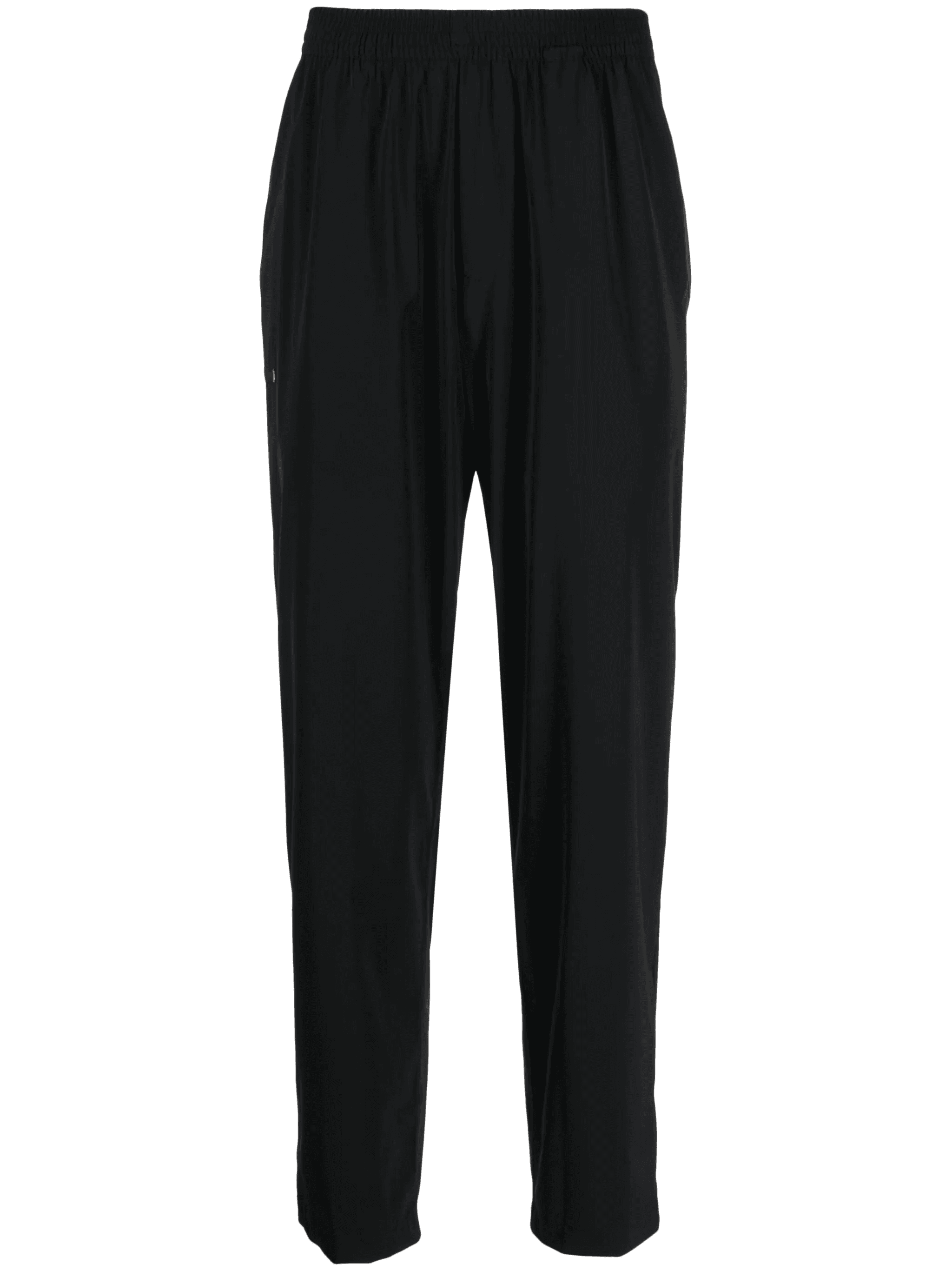 logo-patch elasticated-waist trousers - Image 1