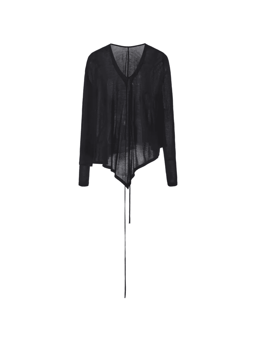 Brooke asymmetric-hem top - Image 1