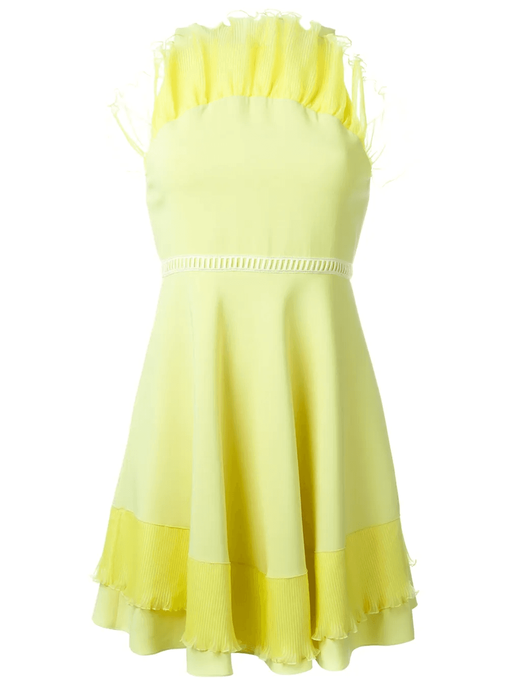 ruffled cady mini dress - Image 1
