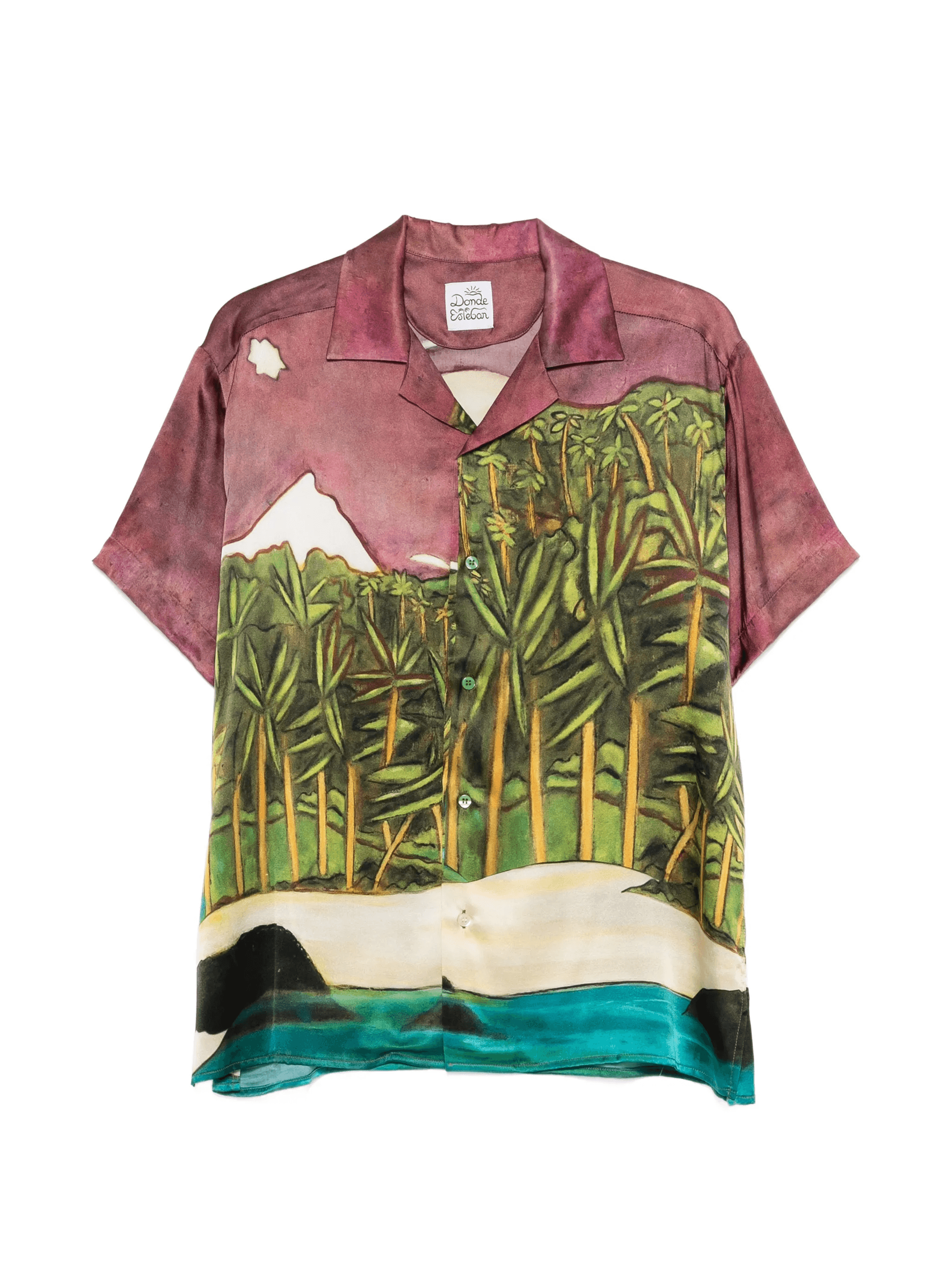 La Sierra printed silk shirt - Image 1