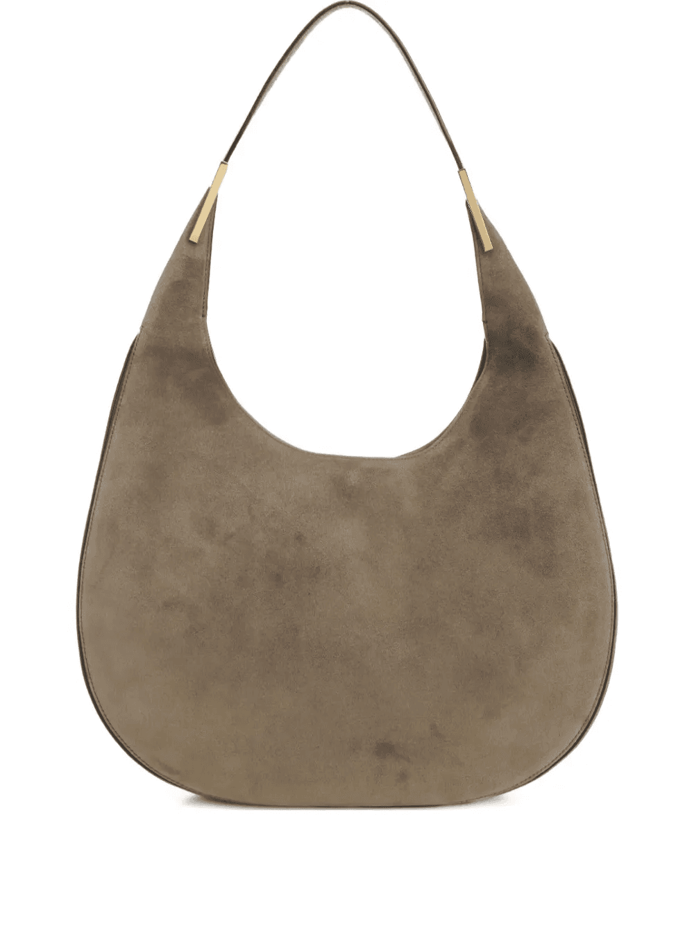 suede crescent shoulder bag - Image 1