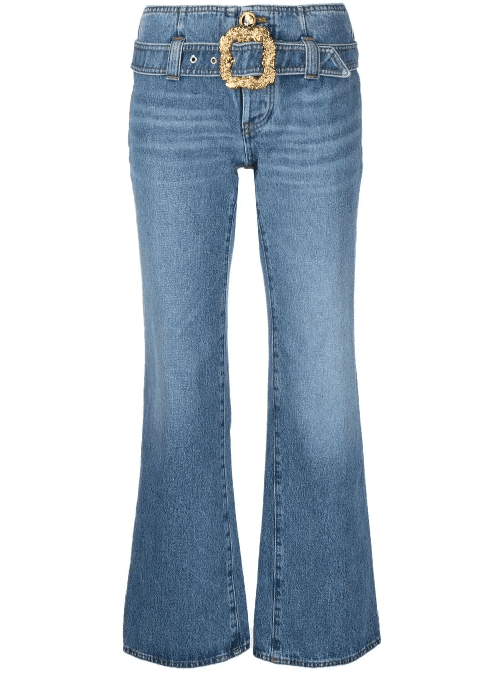 cropped bootcut jeans - Image 1
