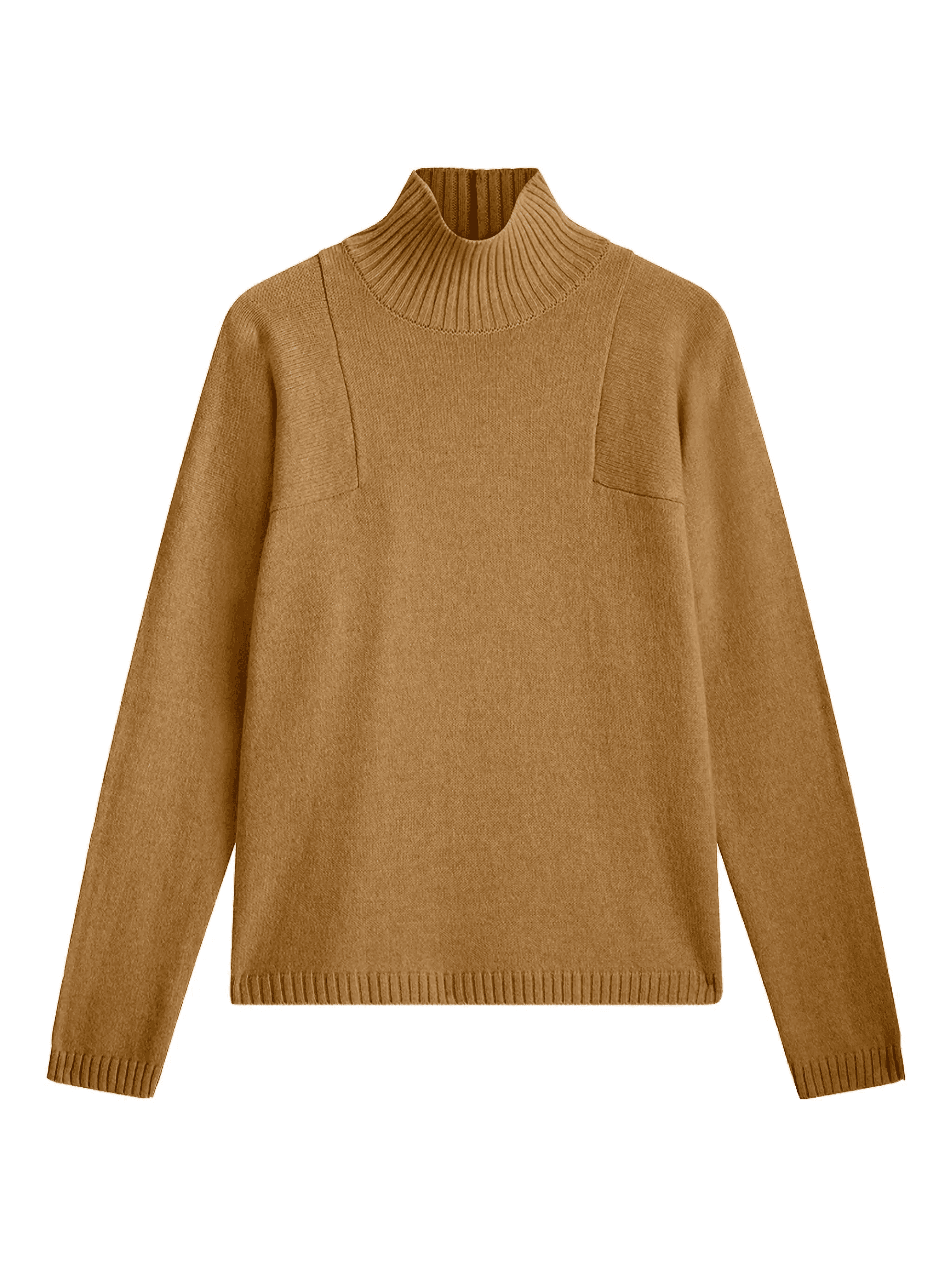 high-neck cashmere sweater - Image 1