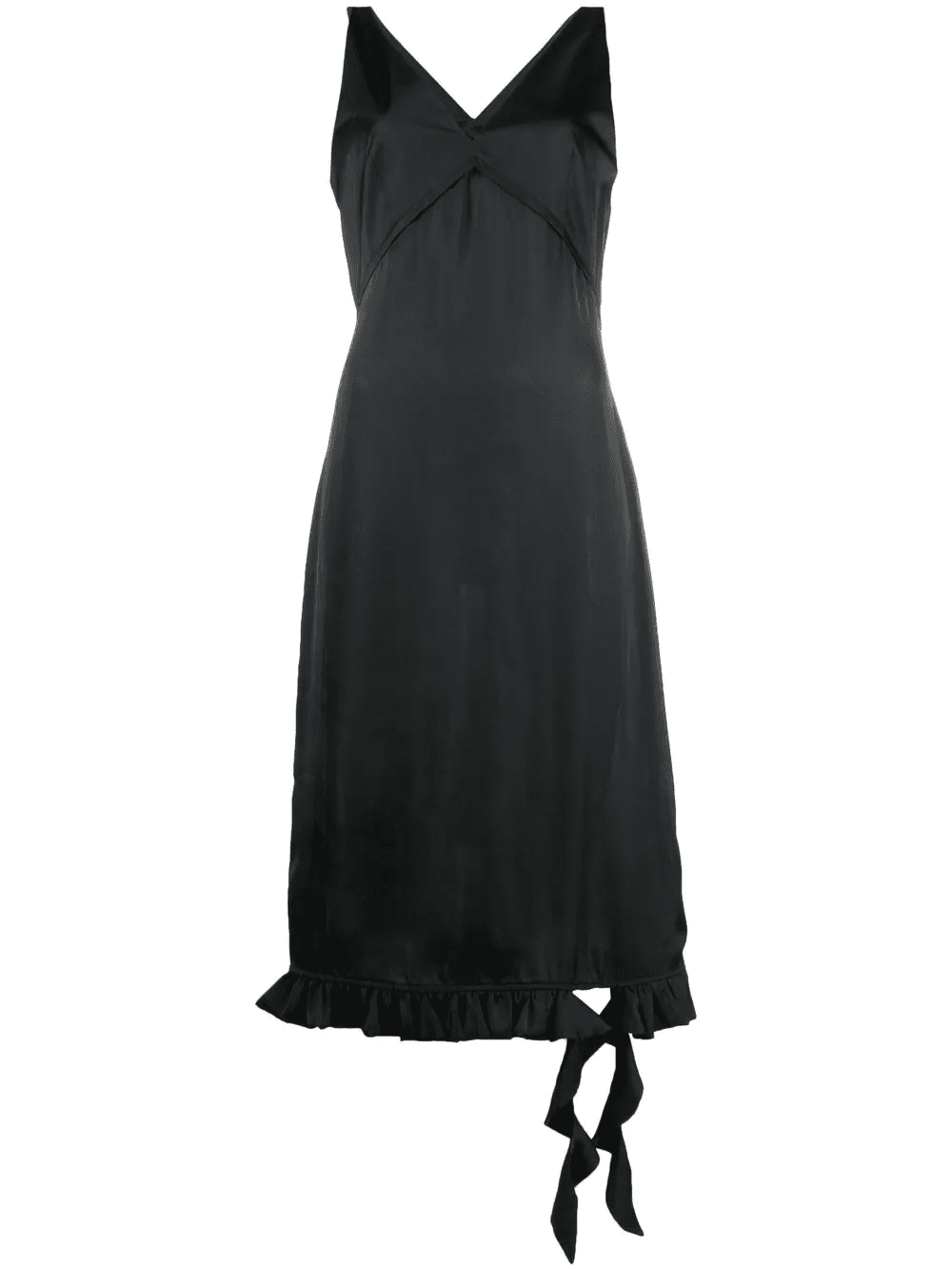 V-neck sleeveless maxi dress - Image 1