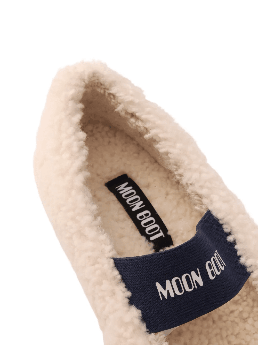 shearling strap ballet flat - Image 1
