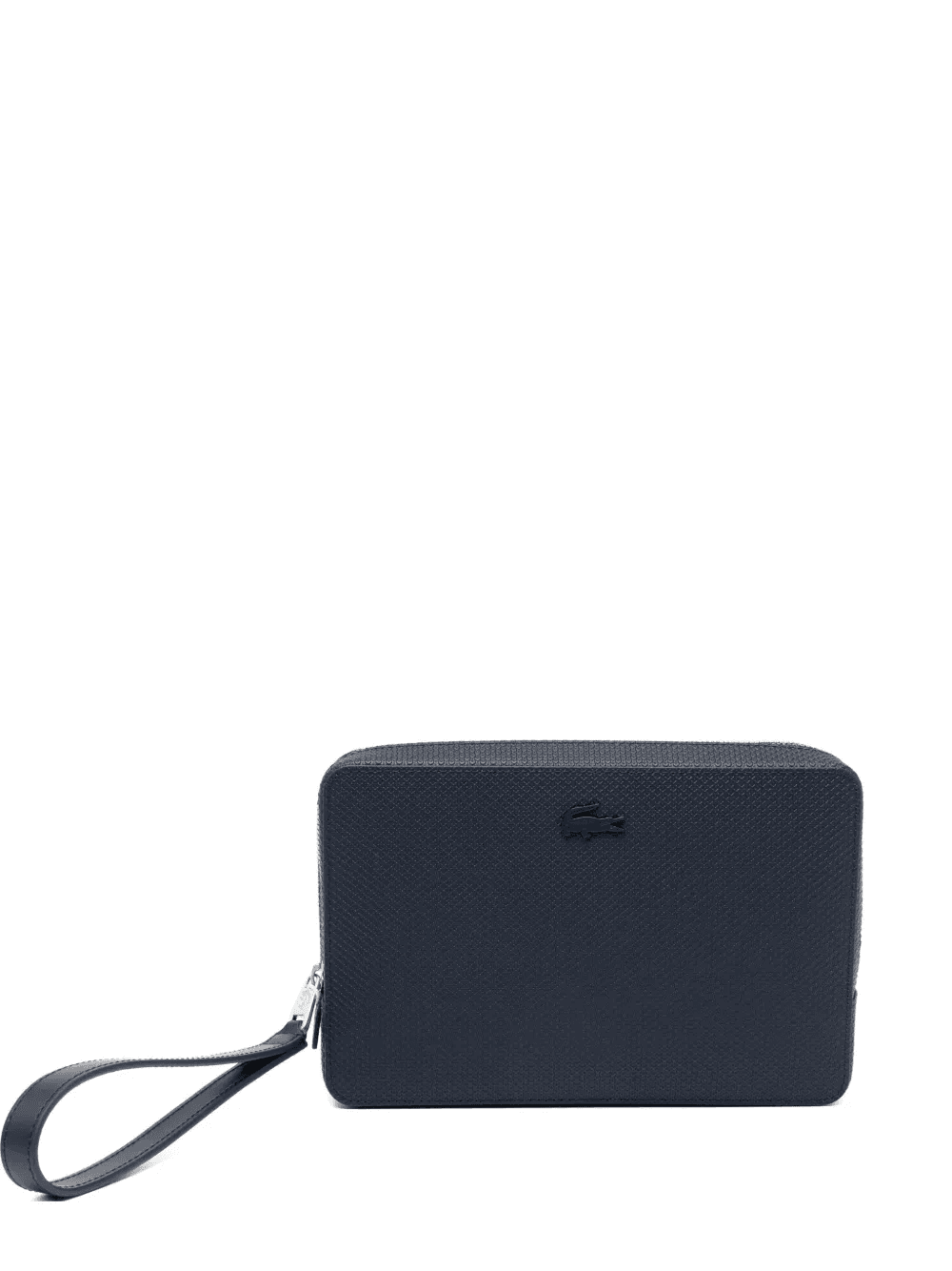 logo-embossed clutch bag - Image 1