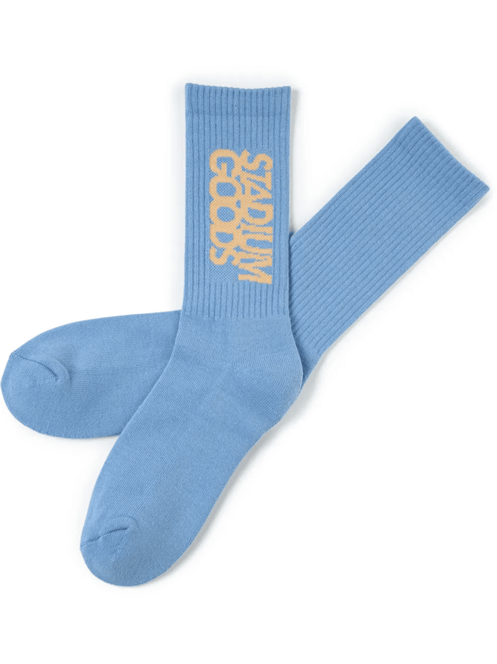logo "Blue And Cream" crew socks - Image 1