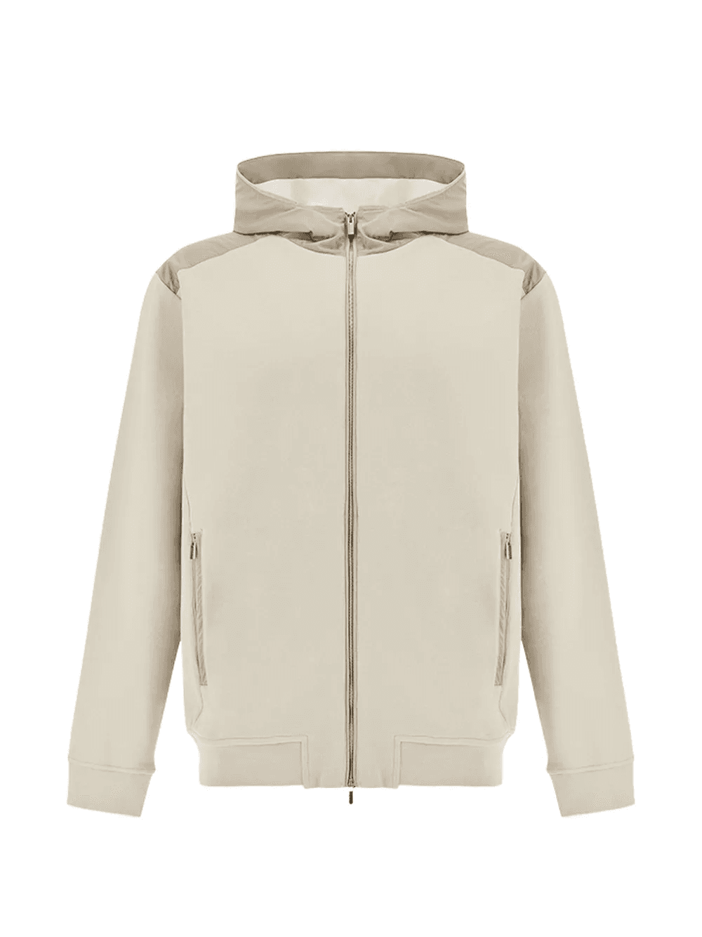 zip-up hooded jacket - Image 1