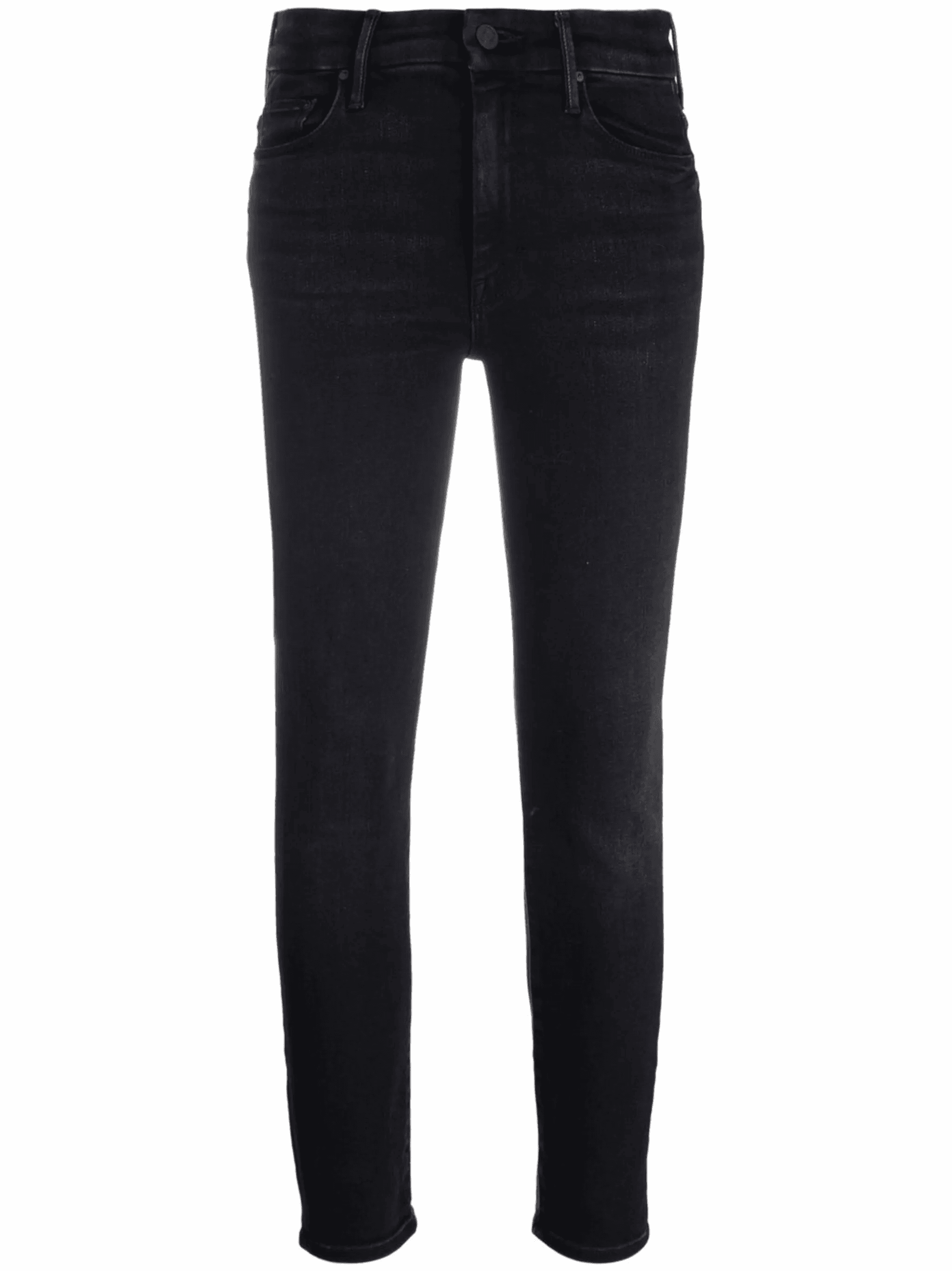 high-rise cropped skinny jeans - Image 1