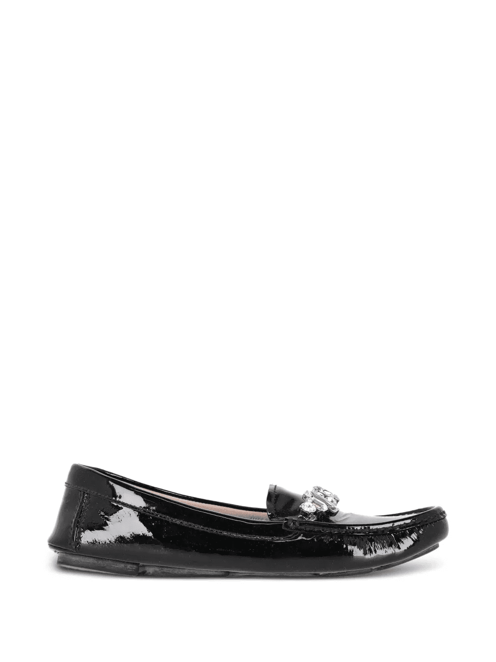 upper-embellishment leather loafer - Image 1