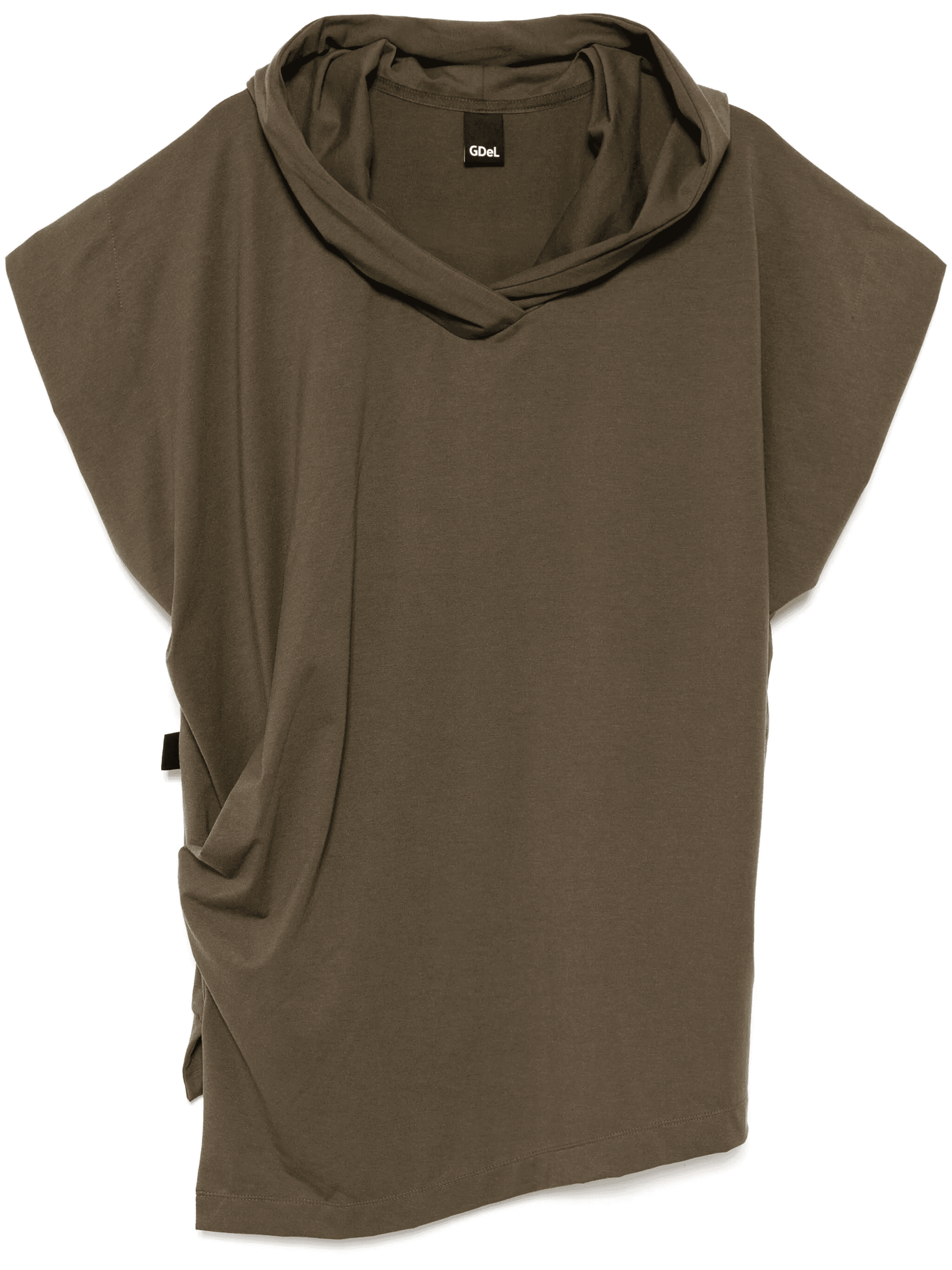 sleeveless hooded top - Image 1