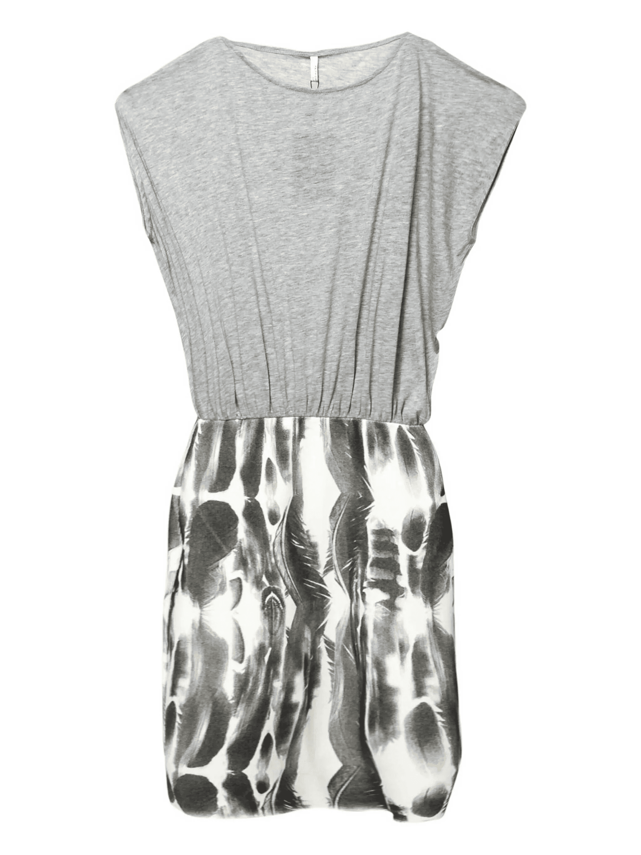 2024 feather-print mini dress - Image 1