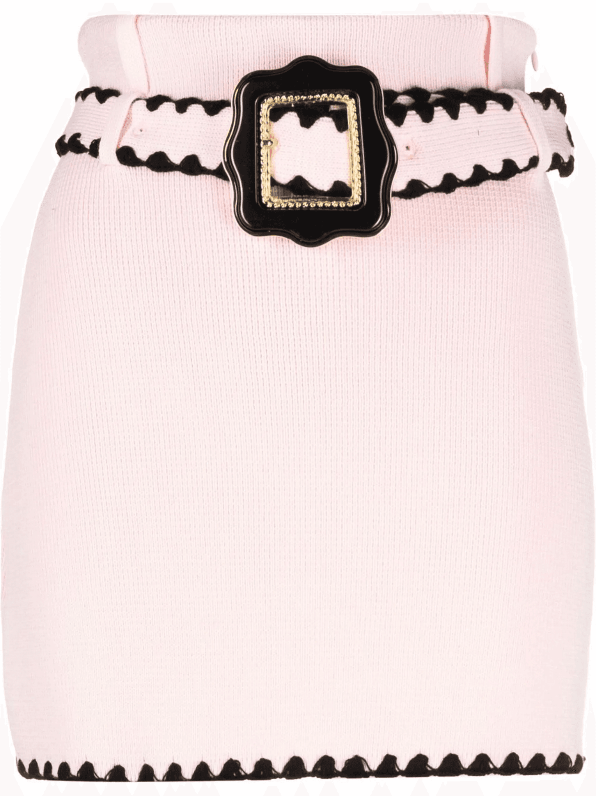 belted mini skirt - Image 1