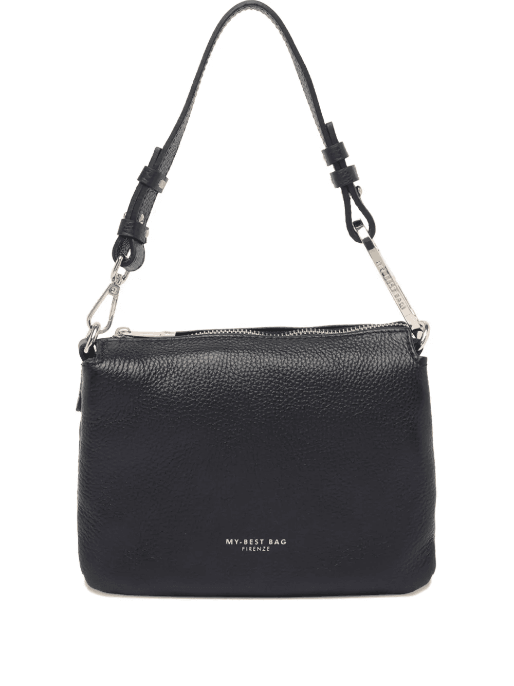 logo-stamp leather tote bag - Image 1