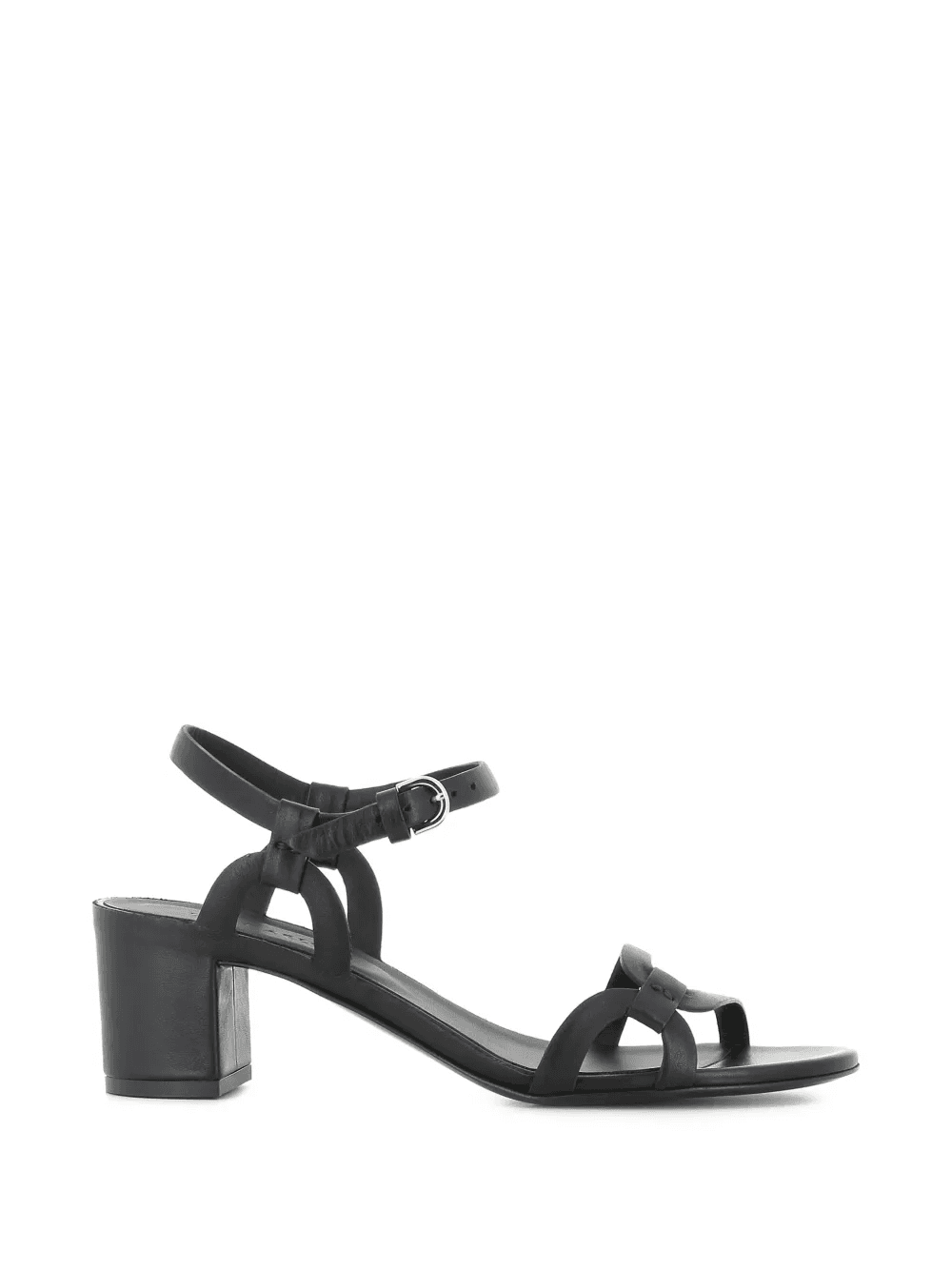 buckle strap leather sandals - Image 1