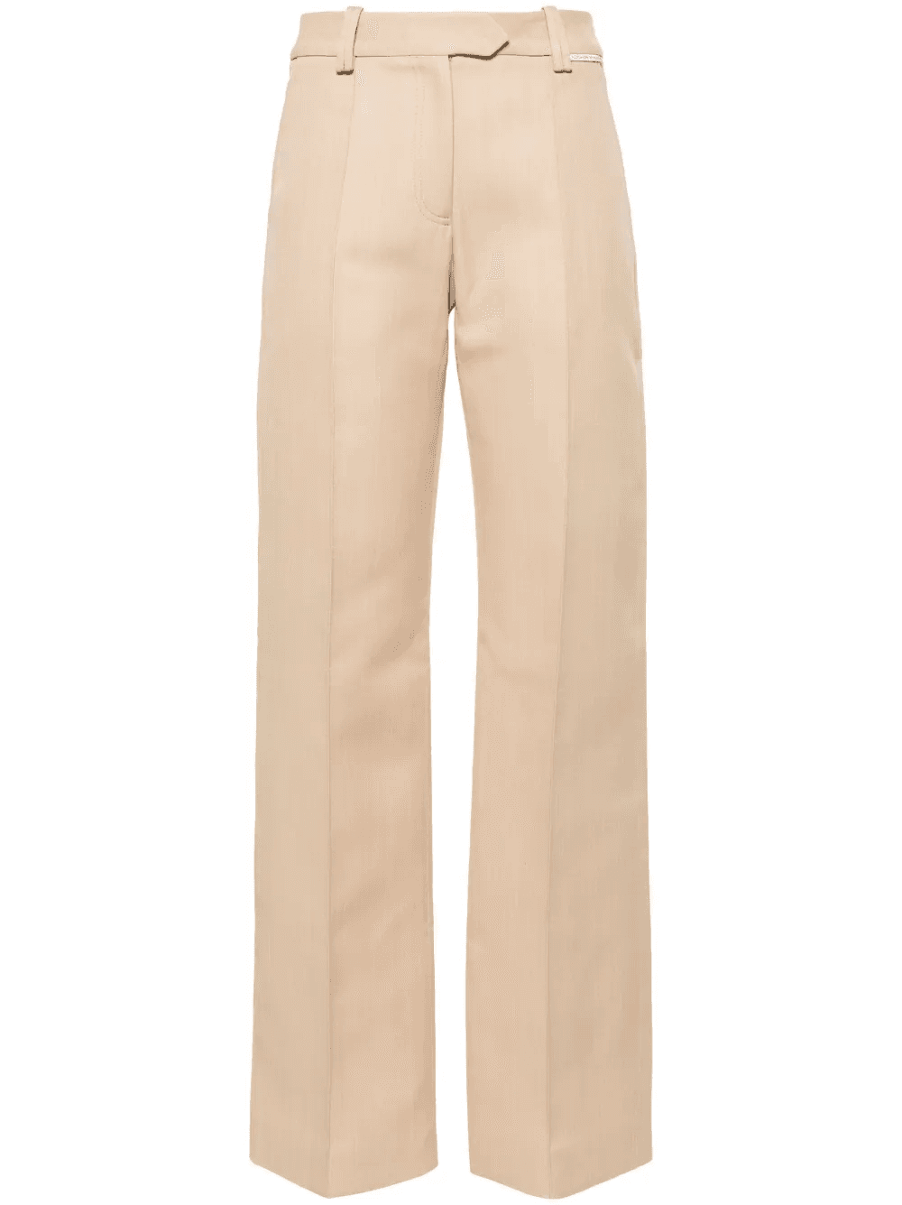 low-rise straight trousers - Image 1