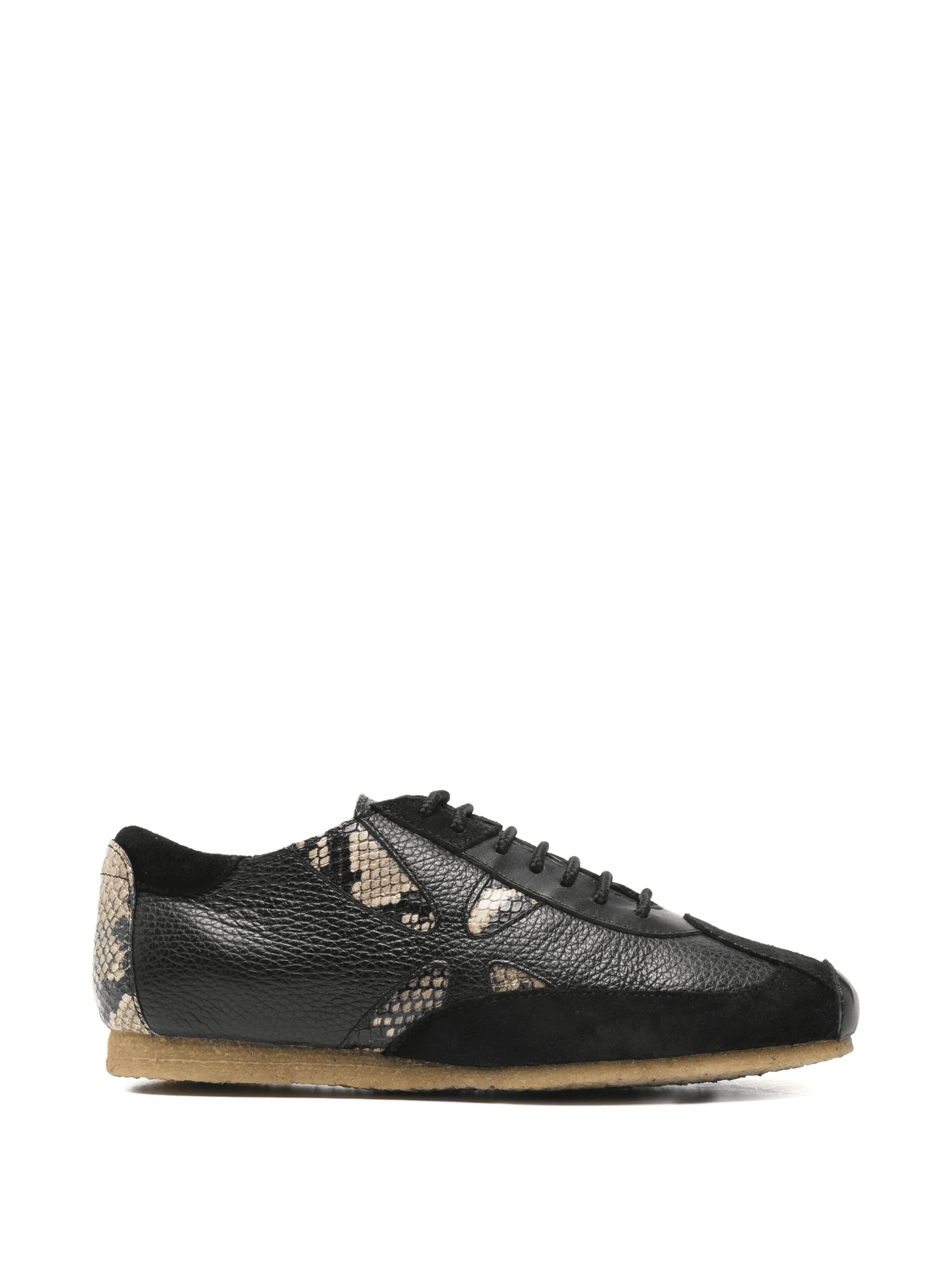 leather sneakers - Image 1