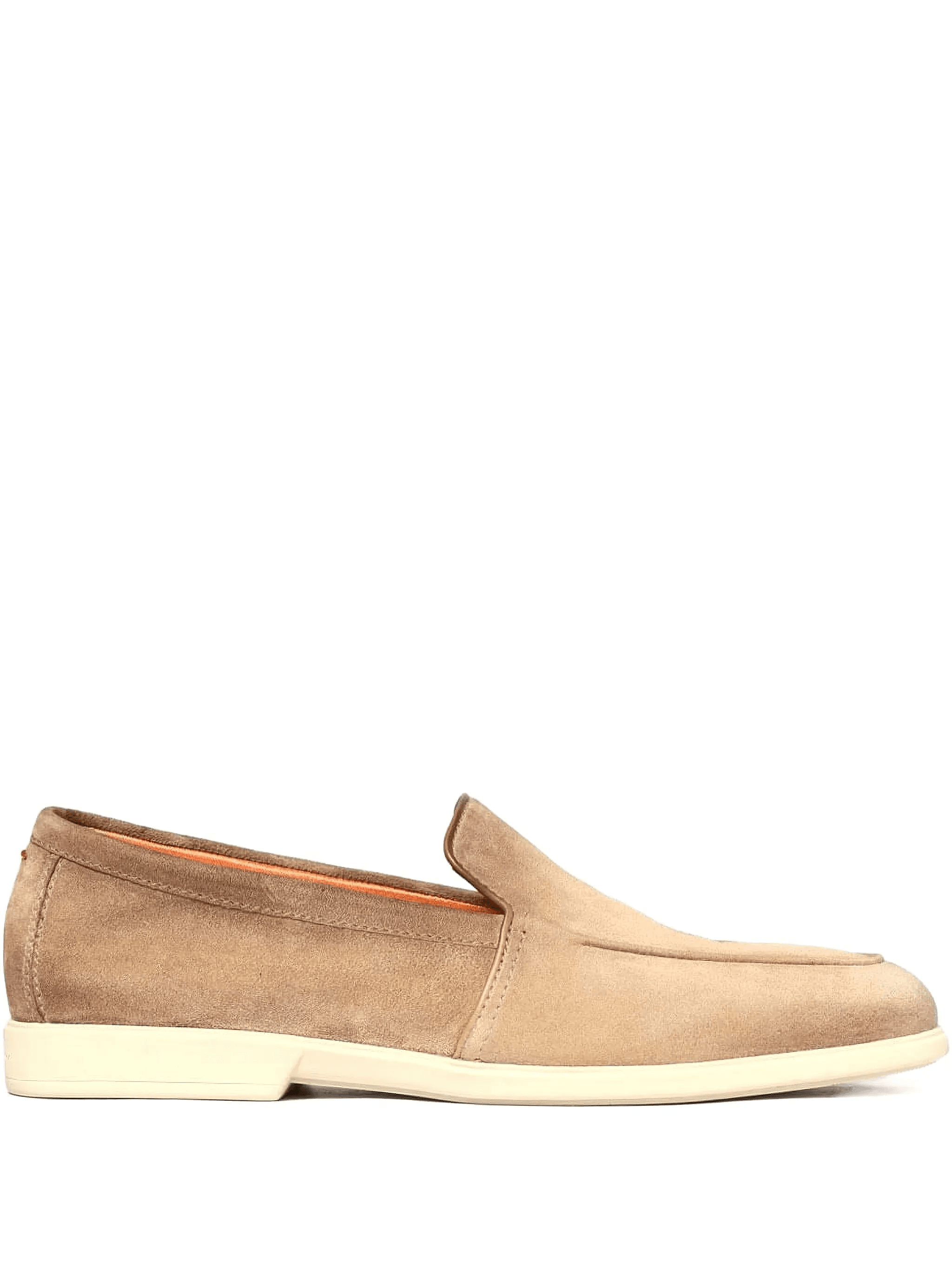 suede flat loafers - Image 1