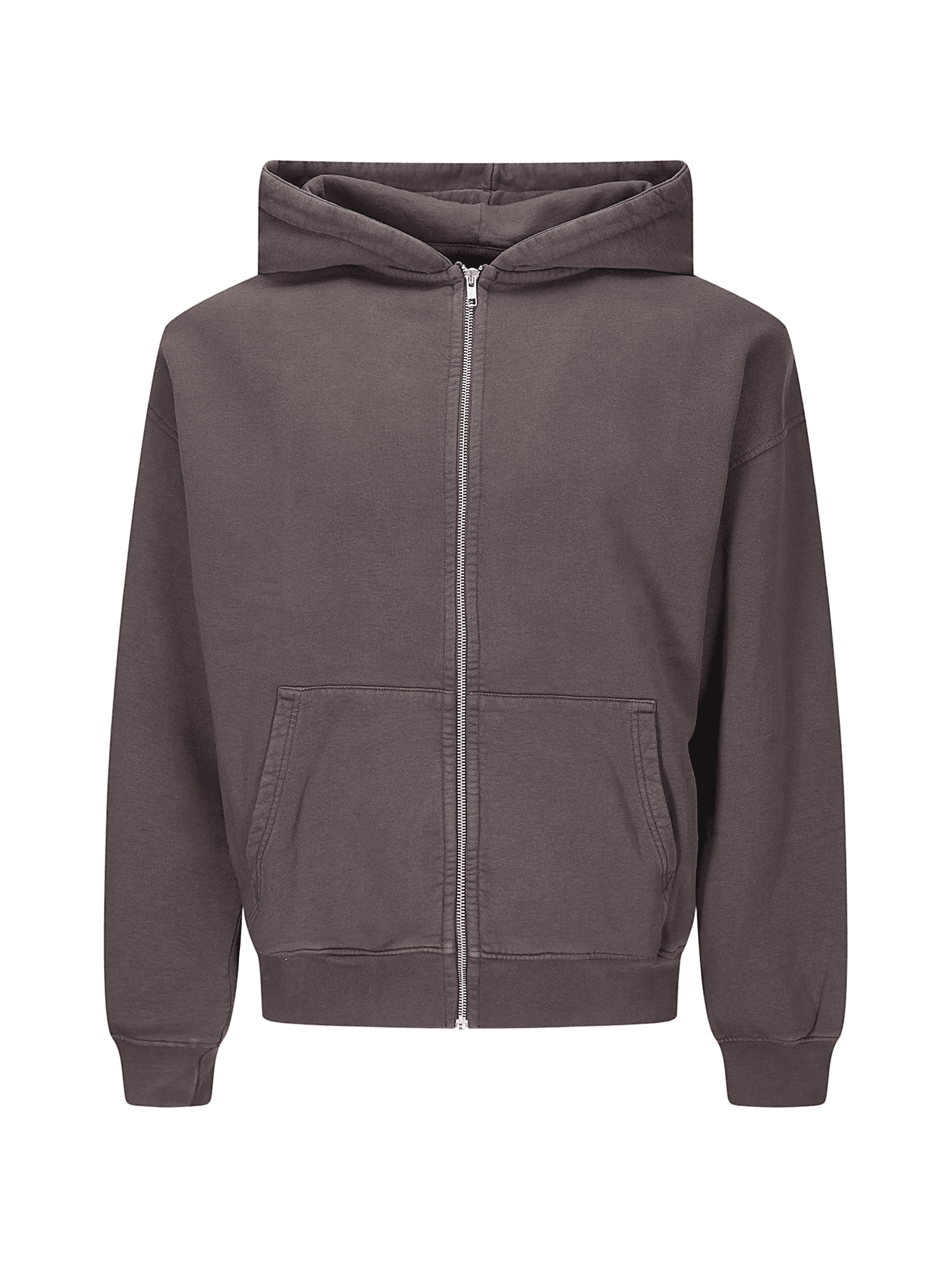 oversized zip-up hoodie - Image 1