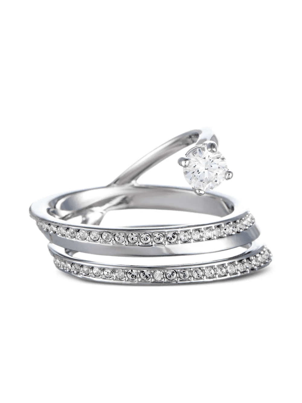 crystal-embellished ring - Image 1