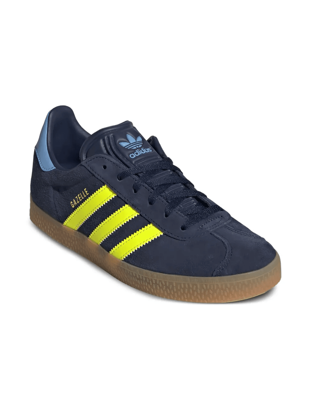 Gazelle three-stripe suede sneakers - Image 1