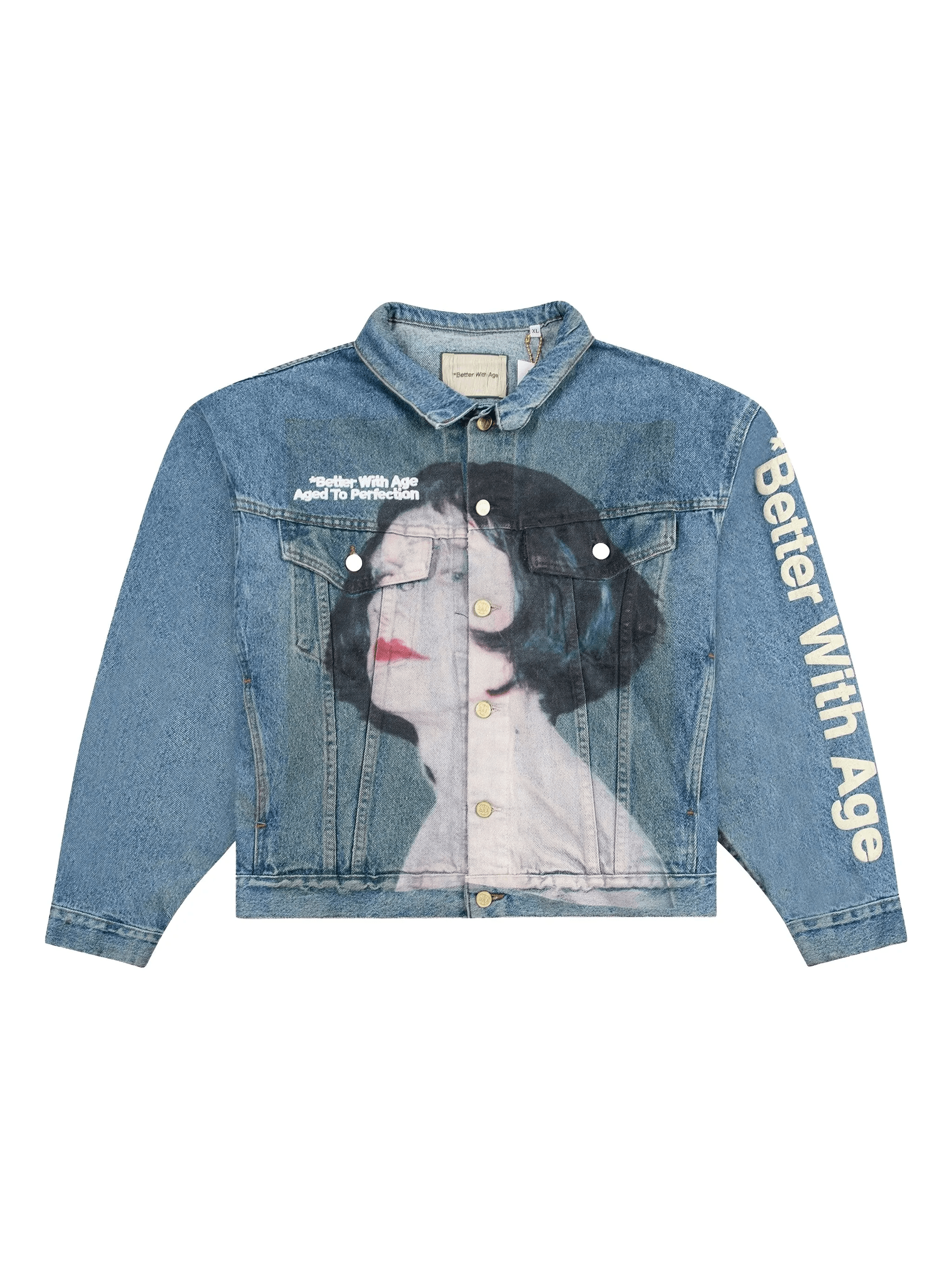 Brandy graphic denim jacket - Image 1