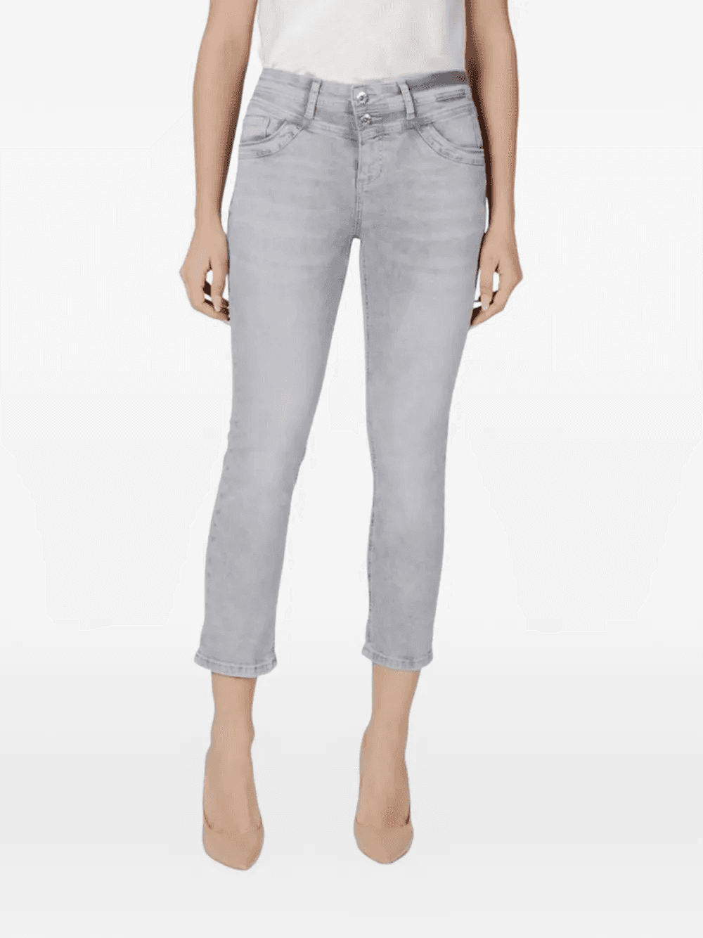 7/8 cotton jeans - Image 1