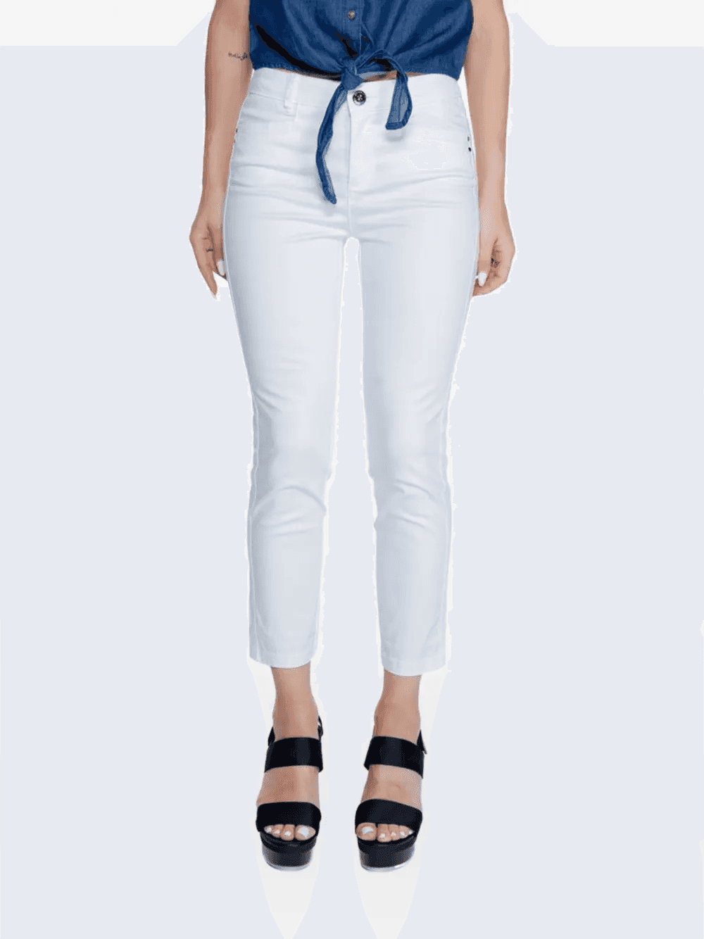 side-stripe trousers - Image 1