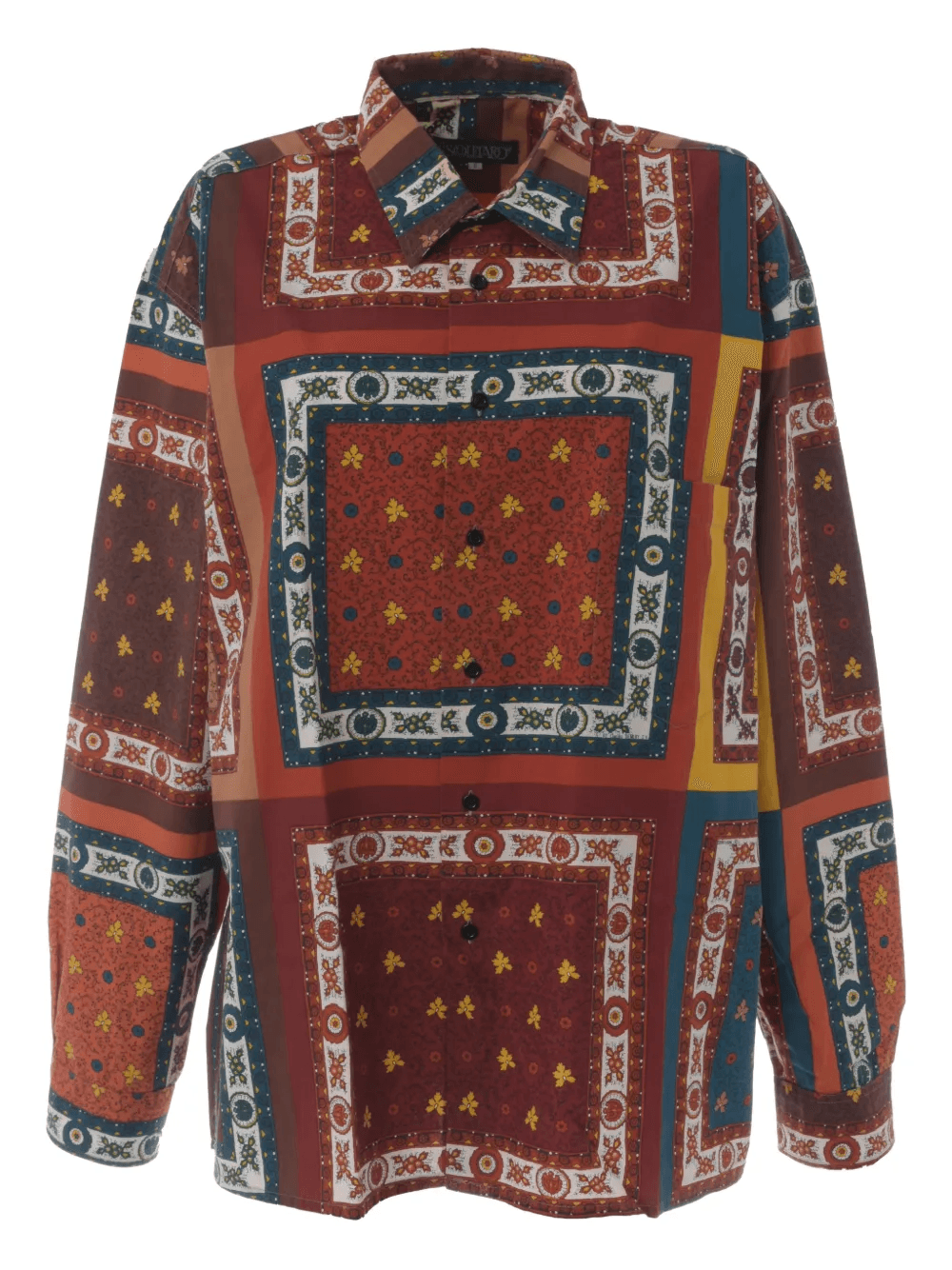 patterned breast-pocket shirt - Image 1