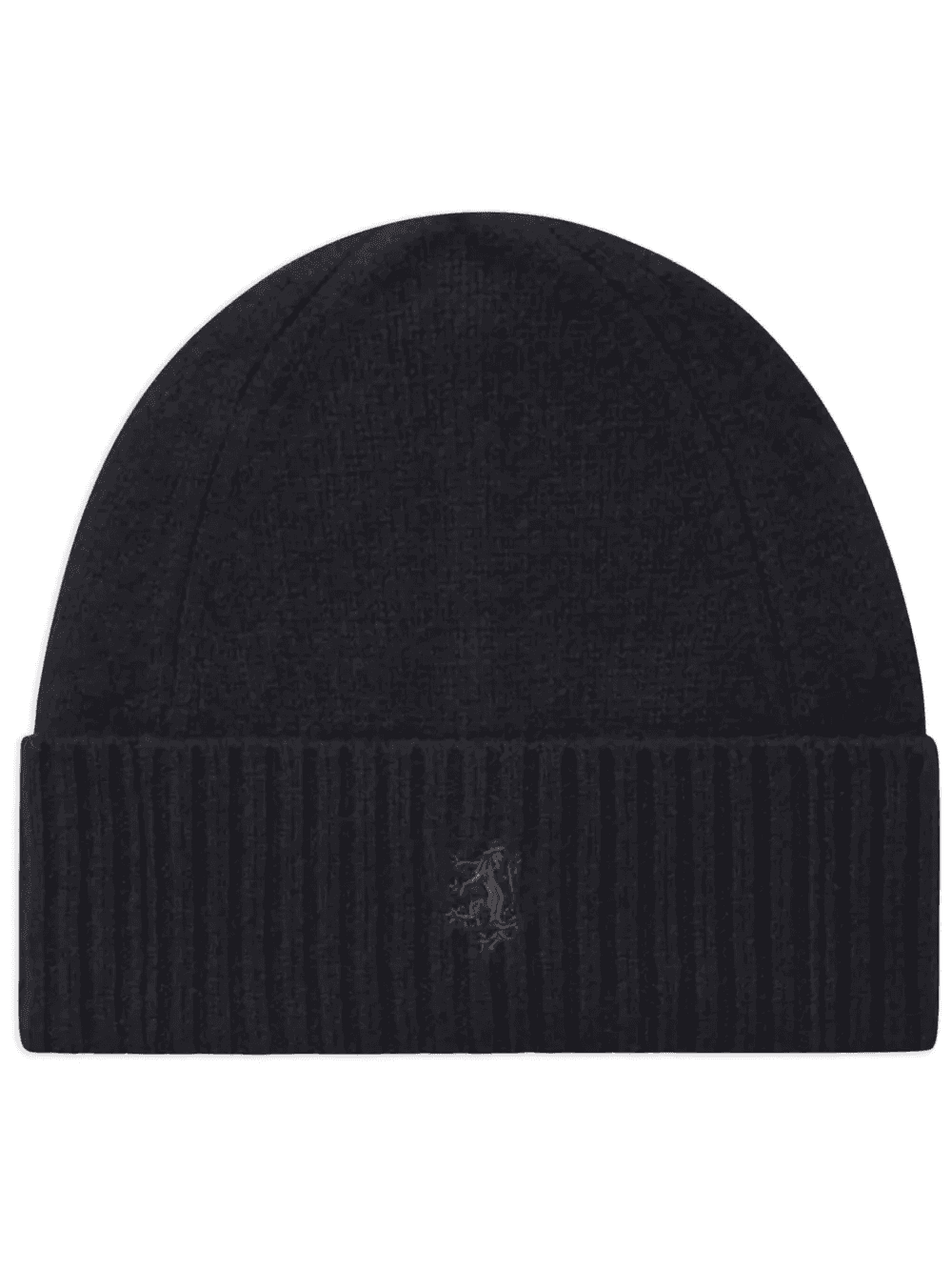 ribbed-edge cashmere beanie - Image 1