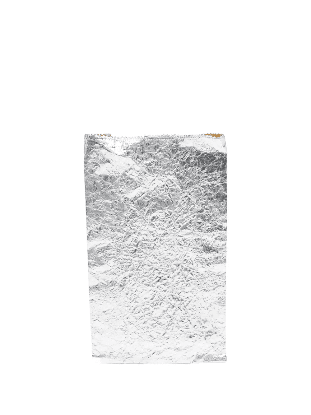 crinkled metallic backpack - Image 1