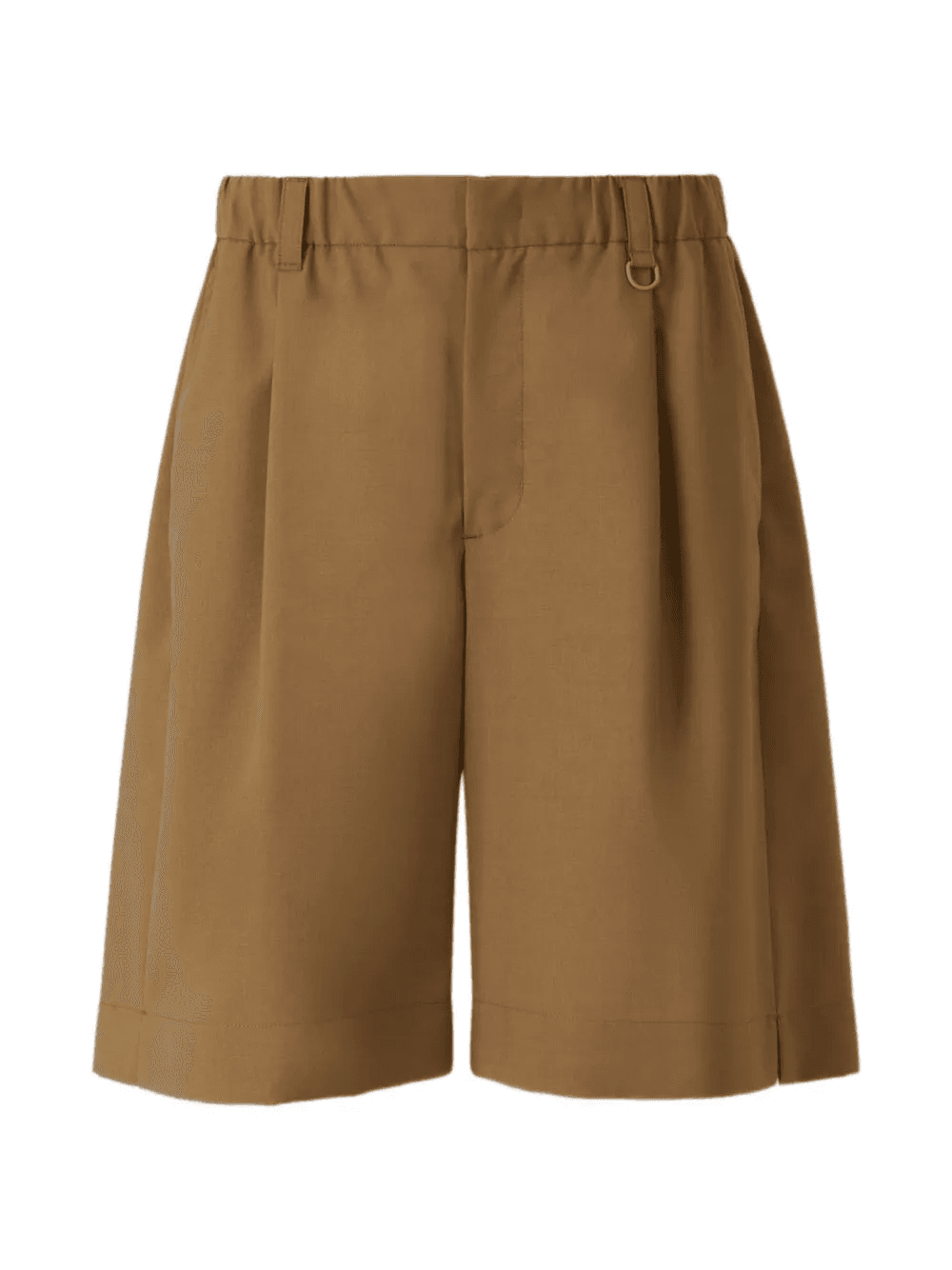 elastic waist bermuda shorts - Image 1